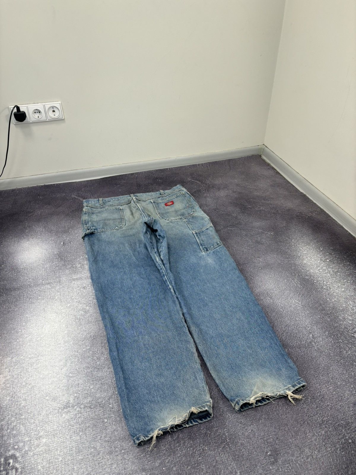 Dickies Vintage Dickies Workwear Faded Blue Hype Denim Baggy Jeans Size US 40 / EU 56 - 3 Thumbnail