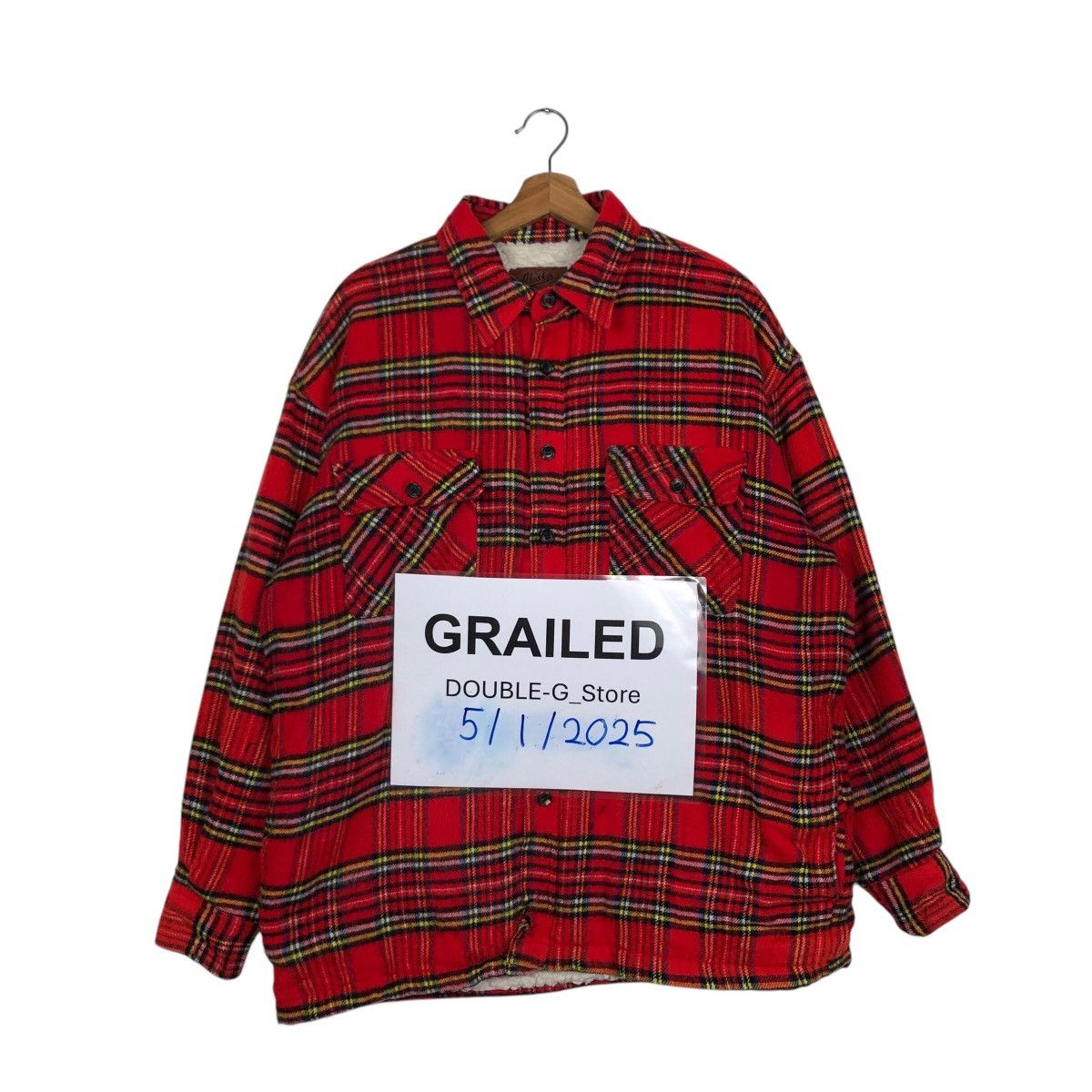 Flannel 📌Vintage Flannel Shirt Jacket Alaska Tartan Issey Miyake Size US L / EU 52-54 / 3 - 1 Thumbnail