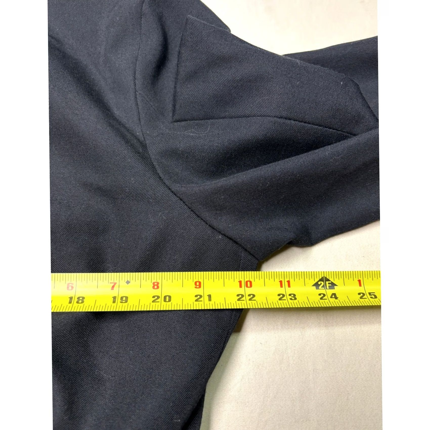 CO Neptune Garment Co. Boston Navy Blue Wool Blend Thinsulate Bomber Jacket Women 12 Size XL / US 12-14 / IT 48-50 - 6 Thumbnail