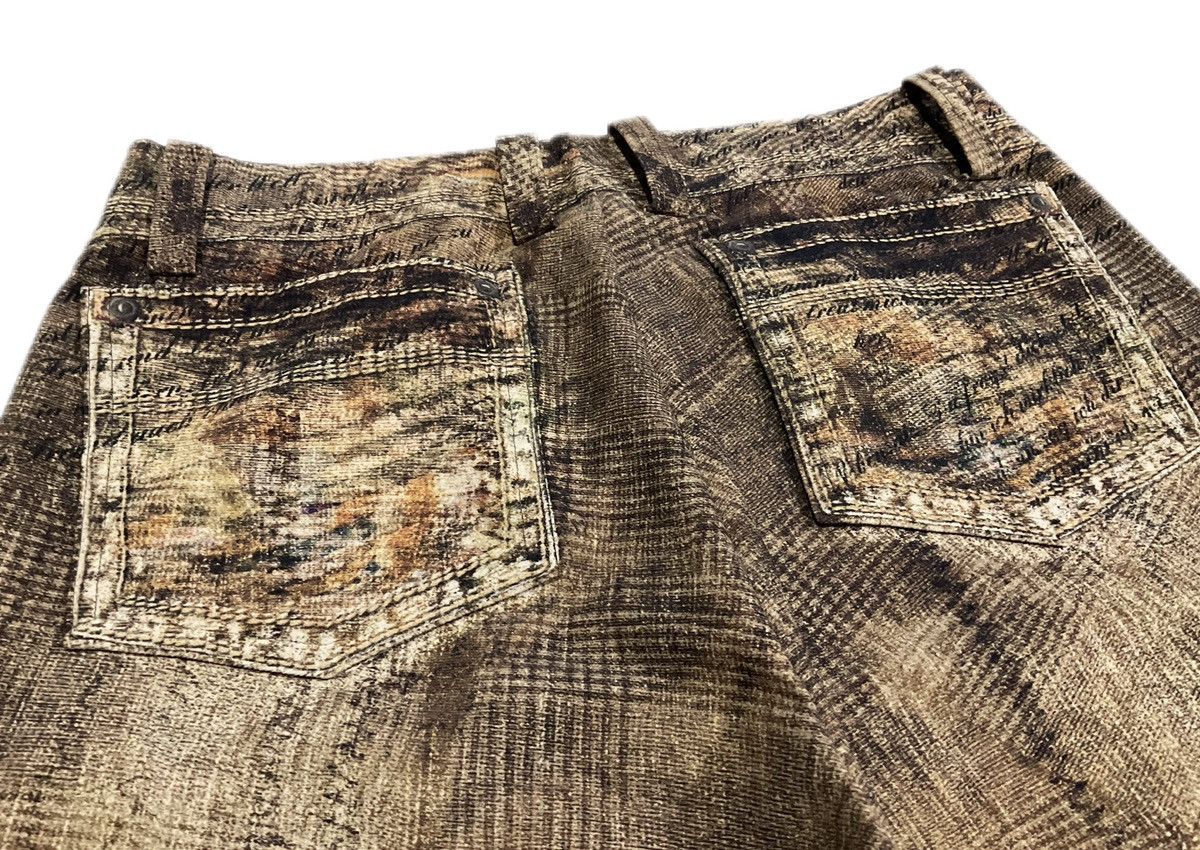 Tornado Mart 🔥Sick Y2K Japanese Brand Rusty Acid Flared Pants Size US 28 / EU 44 - 9 Thumbnail