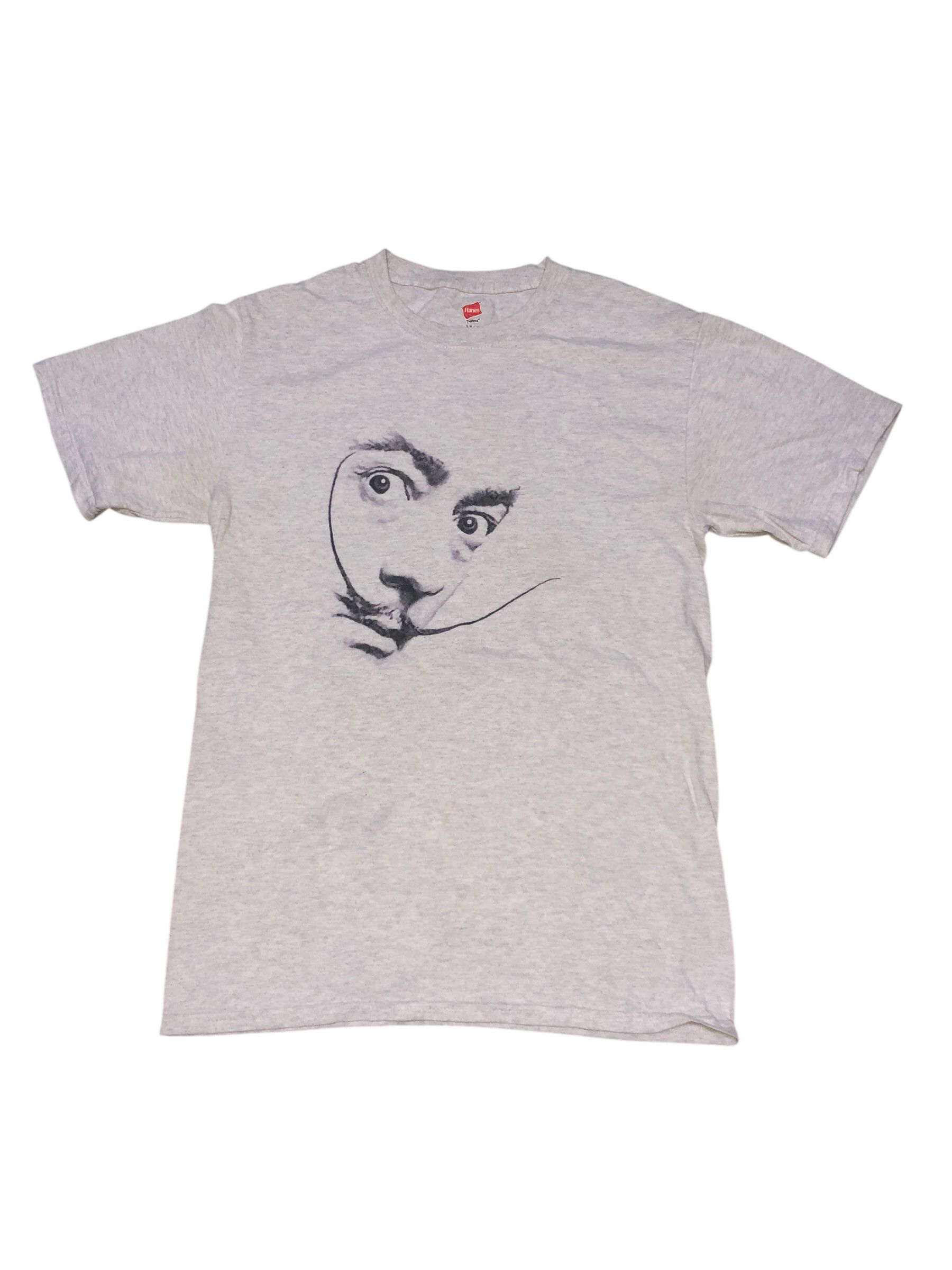 Vintage 🔥Vintage SALVADOR DALI Rare Portrait Face Tee Hard to Find Size US S / EU 44-46 / 1 - 1 Thumbnail