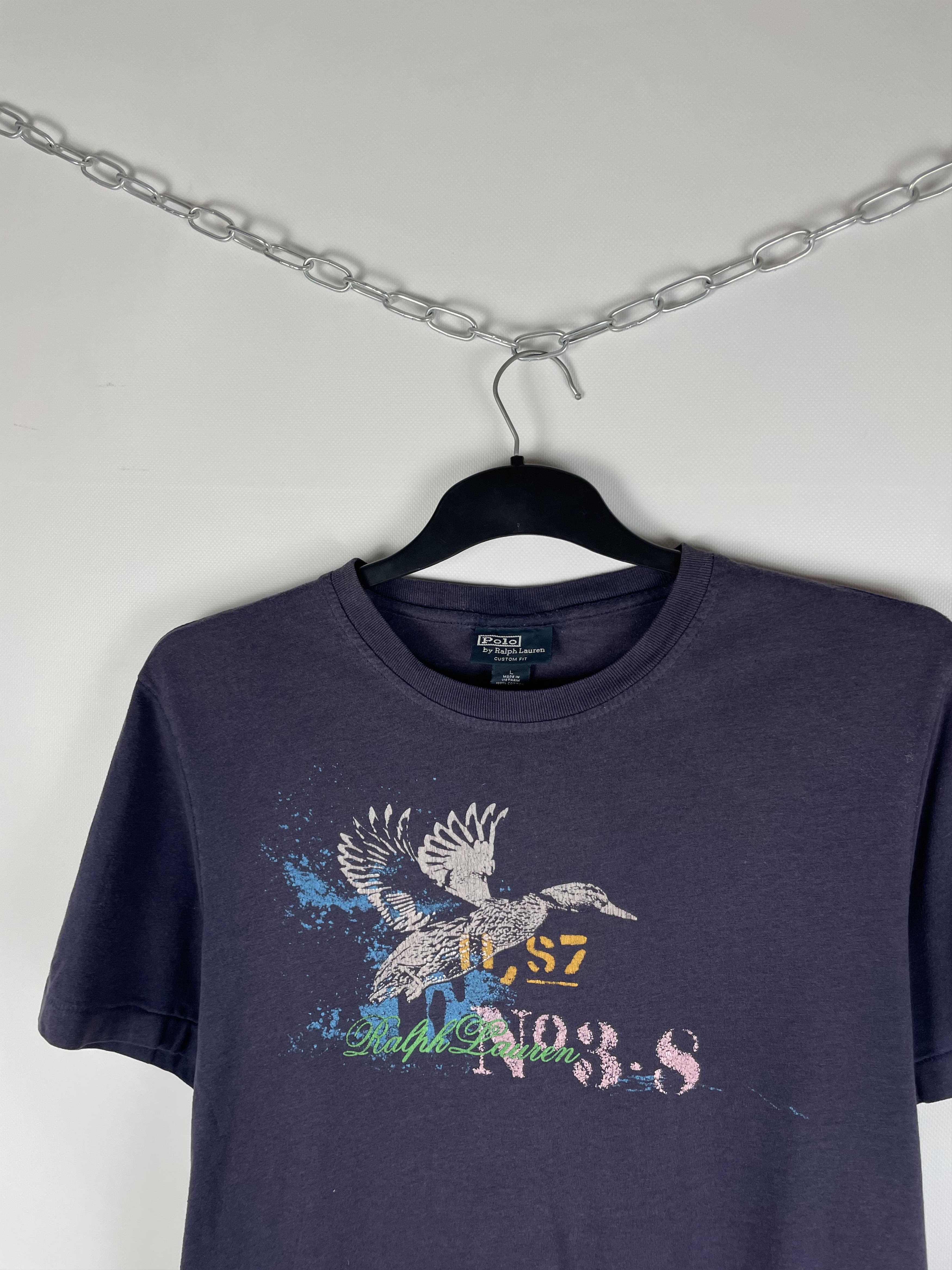 Polo Ralph Lauren Vintage Polo Ralph Lauren Tee 90s Size US L / EU 52-54 / 3 - 3 Thumbnail