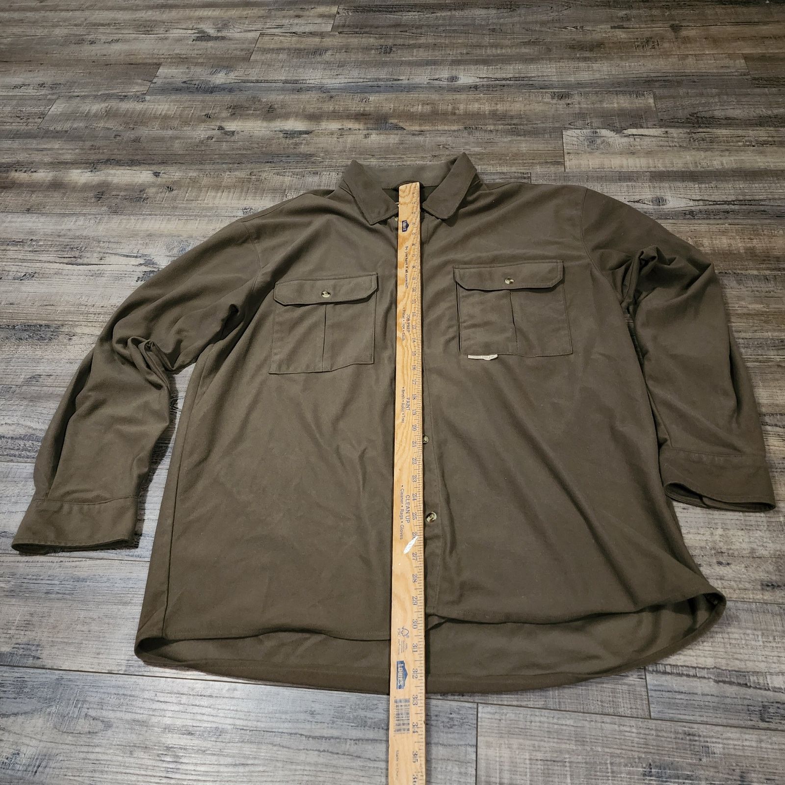 Drake Drake Microfleece Green Men's button up shirt size 2X 2452 Size US XXL / EU 58 / 5 - 3 Thumbnail