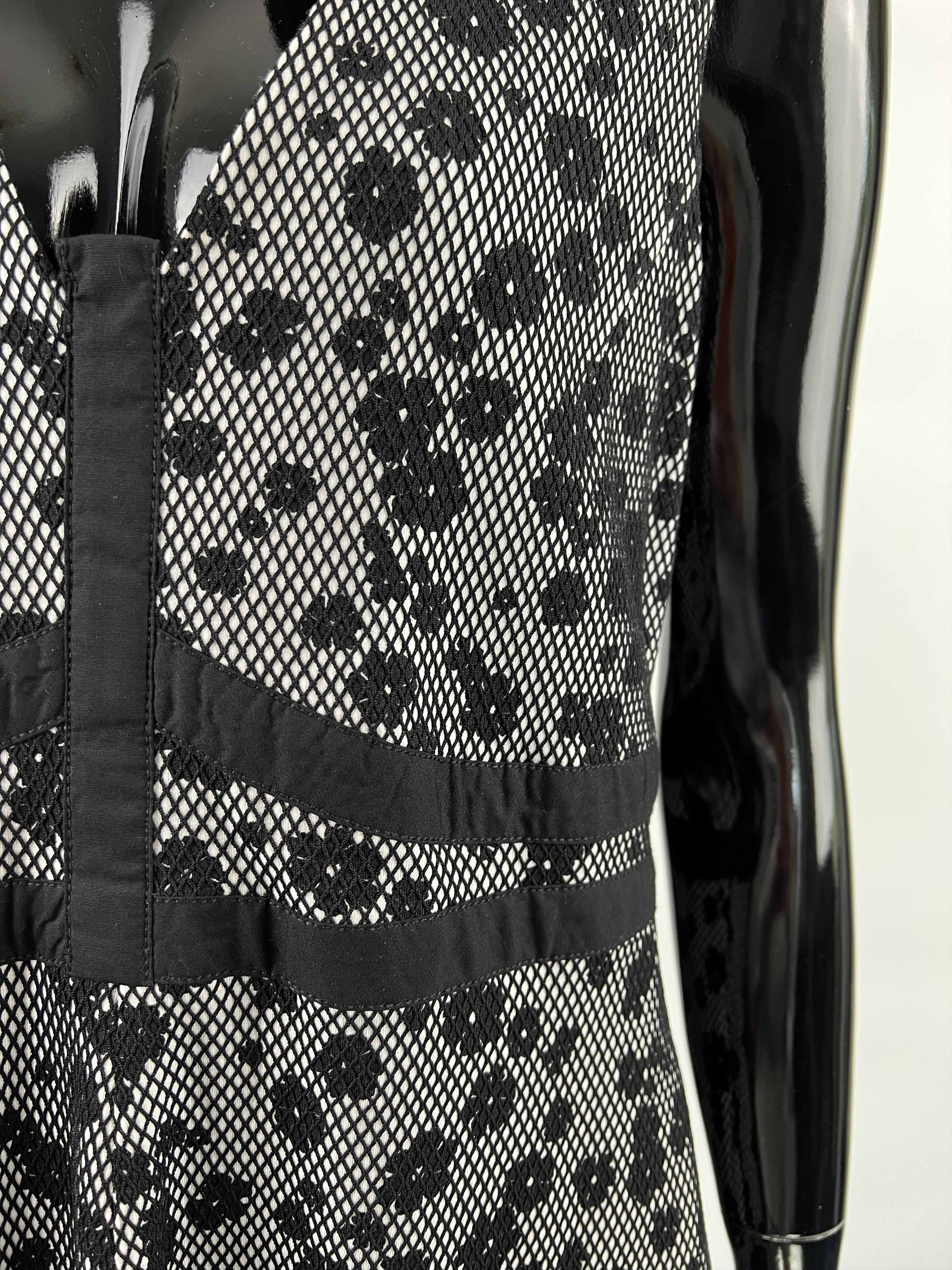 DOROTHEE SCHUMACHER Dorothee Schumacher Mesh Floral Print Sleeveless Dress M/L Size M / US 6-8 / IT 42-44 - 9 Thumbnail
