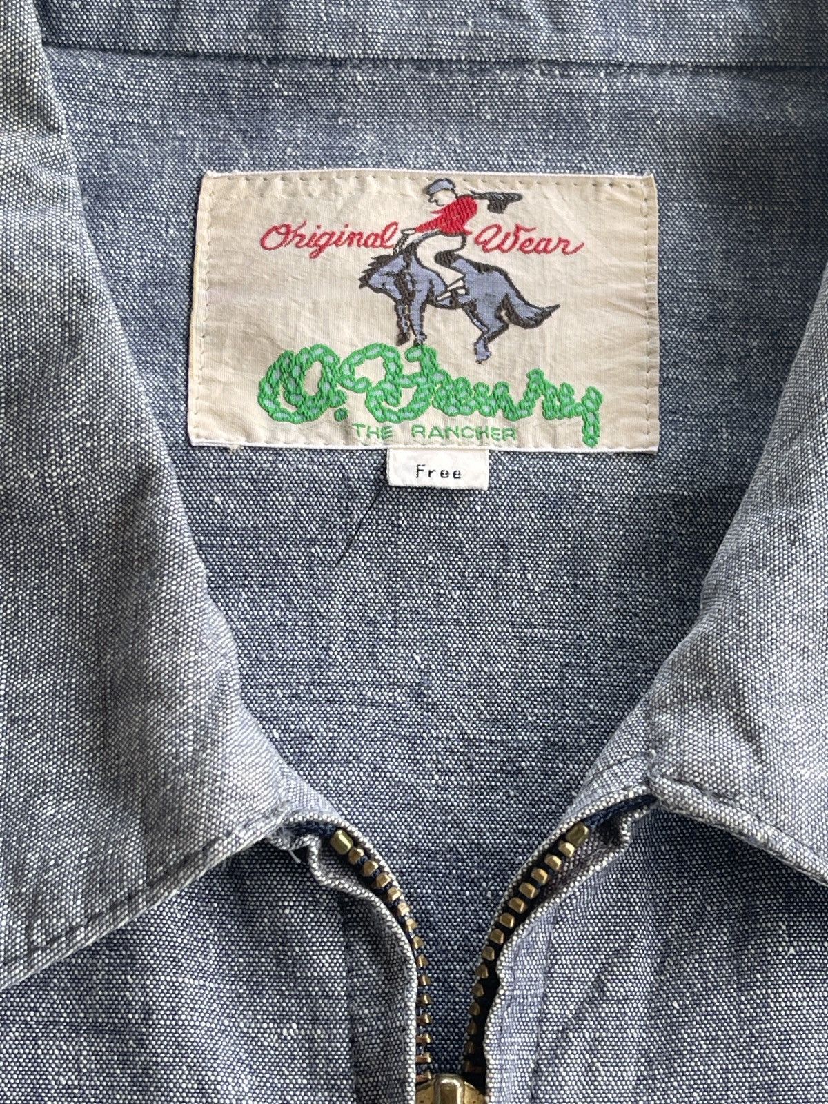 Cowboy Equipment Vintage O.Henry The Rancher Bomber Jacket Size US XL / EU 56 / 4 - 12 Thumbnail