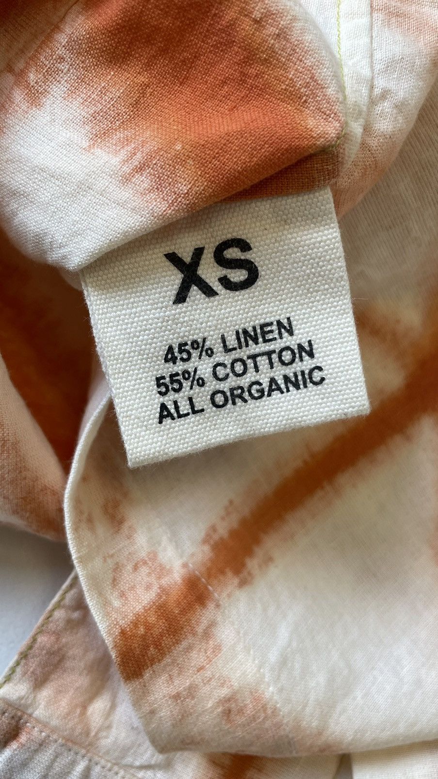 Story Mfg. Sample ‘Peace’ Tie Dye Print Shirt Size US M / EU 48-50 / 2 - 10 Thumbnail