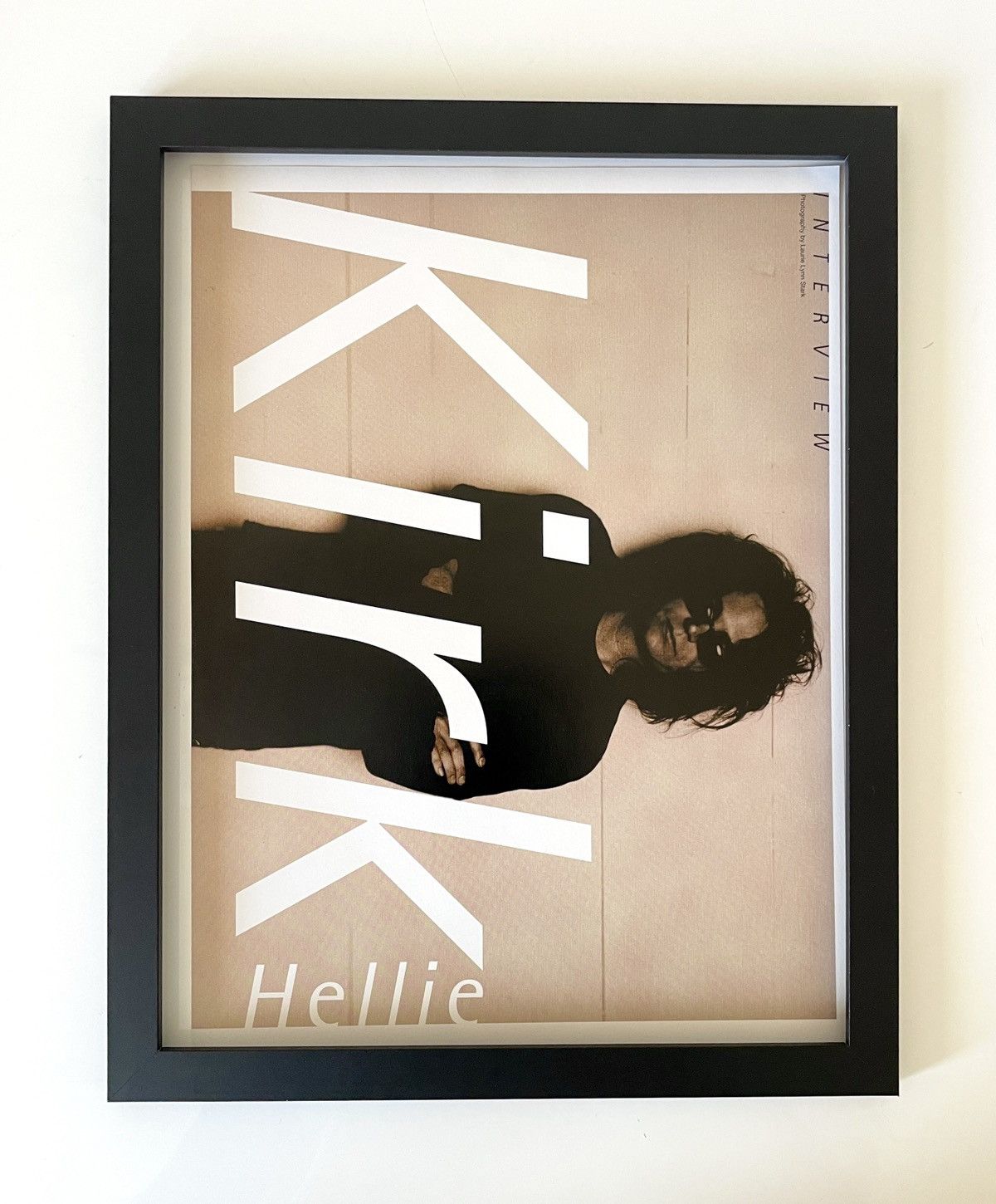 Chrome Hearts × Vintage Chrome Hearts kirk Hellie photo Poster framed 9x11 Size ONE SIZE - 1 Thumbnail