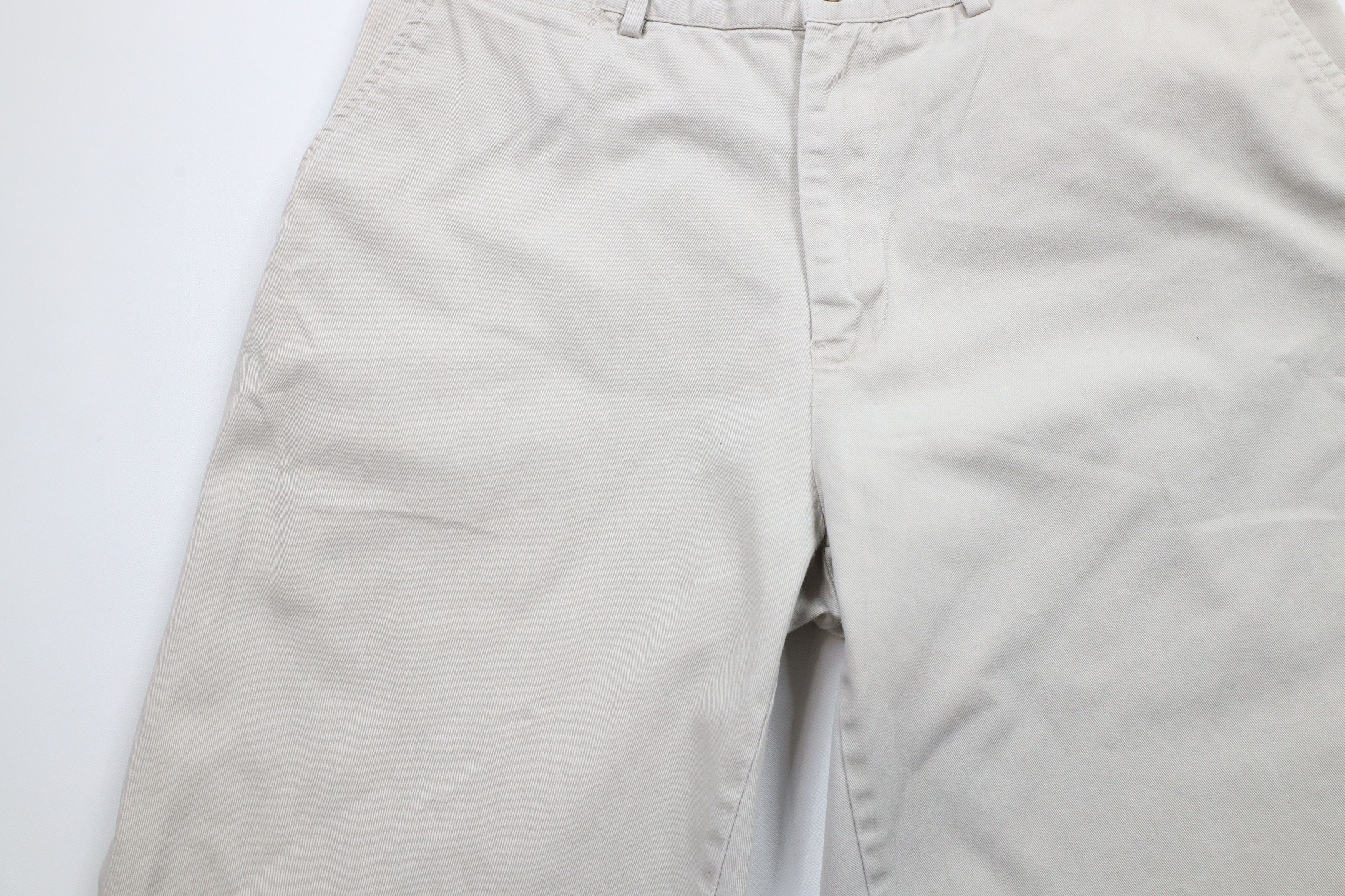 Ralph Lauren × Vintage Vintage 90s Ralph Lauren Front Cotton Chino Pants Beige Size US 34 / EU 50 - 5 Thumbnail