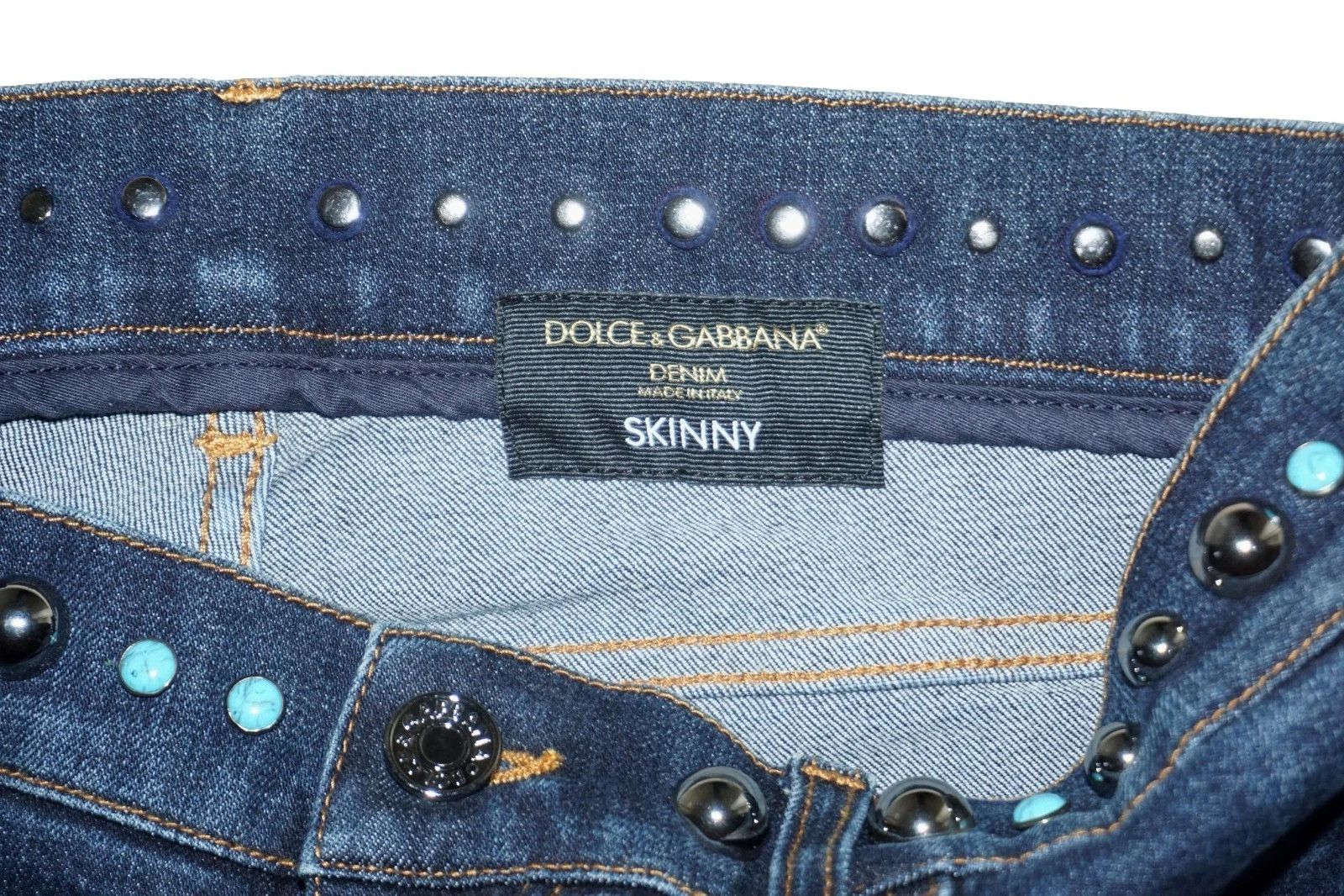 Dolce & Gabbana DOLCE & GABBANA SKINNY JEANS GY07LZ SIZE 46 Size US 30 / EU 46 - 6 Thumbnail