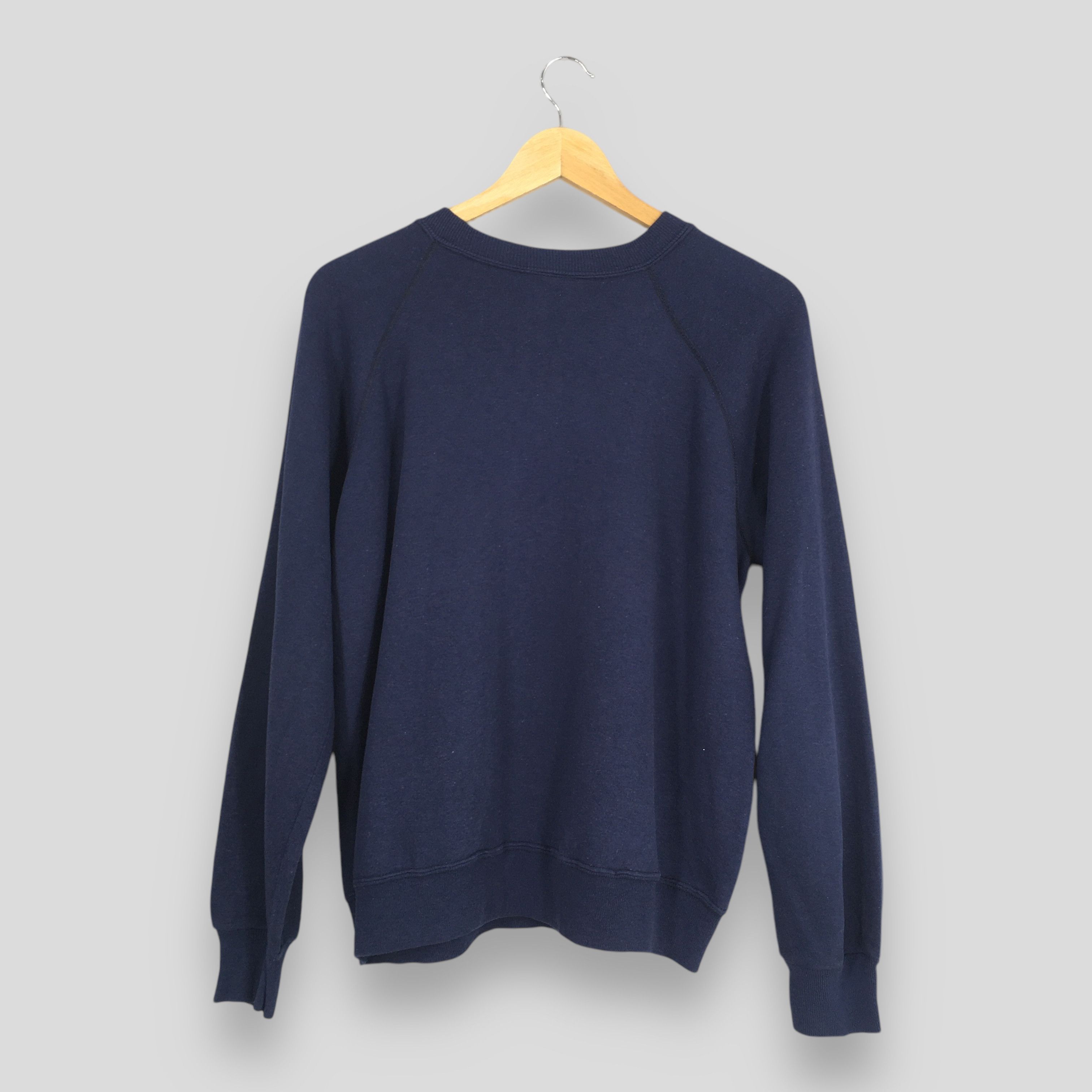 Soffe Vintage United States Navy Blue Sweatshirt Large Size US L / EU 52-54 / 3 - 7 Thumbnail