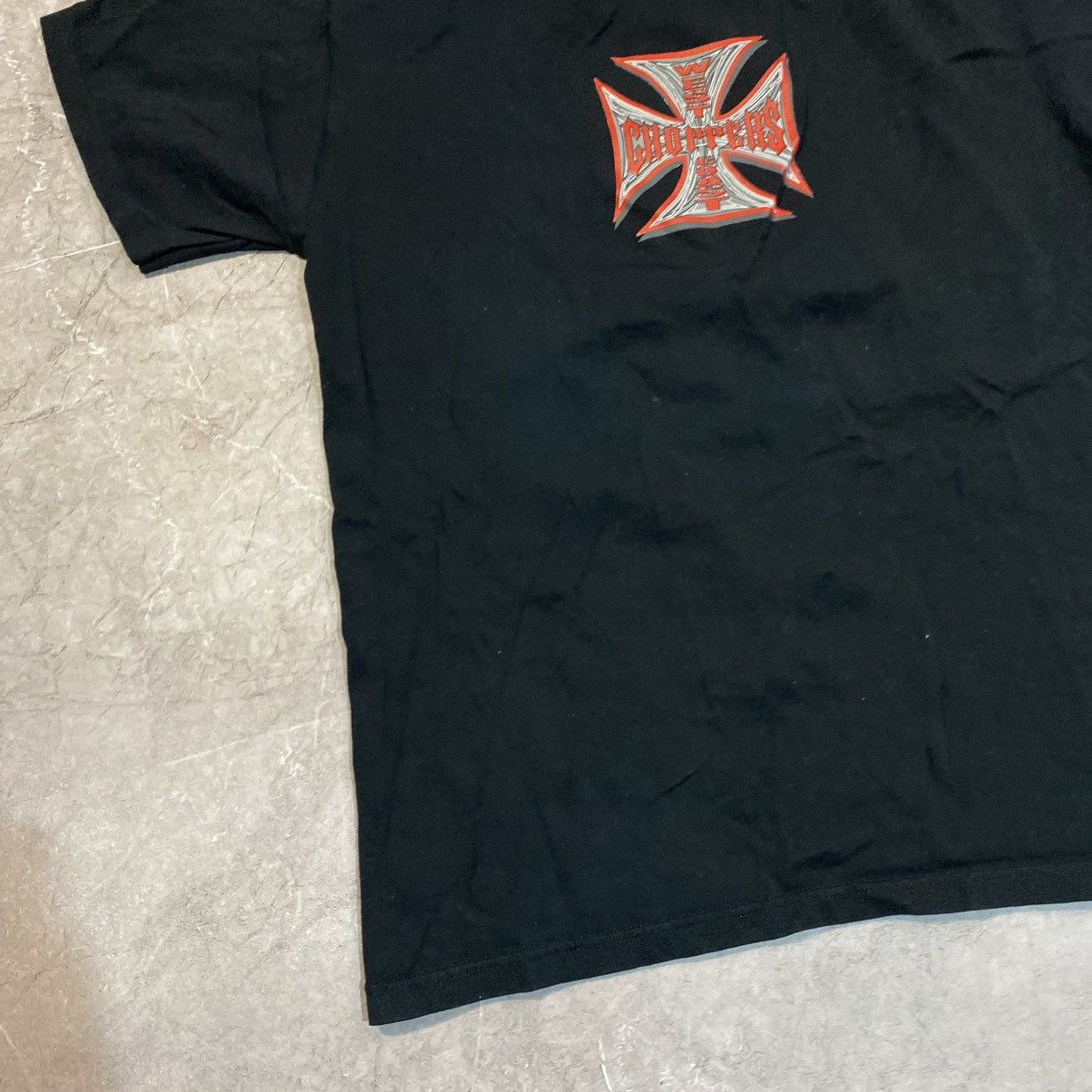 West Coast Choppers VINTAGE WEST COAST CHOPPERS DEMON BIG LOGO TEE Size US M / EU 48-50 / 2 - 12 Thumbnail