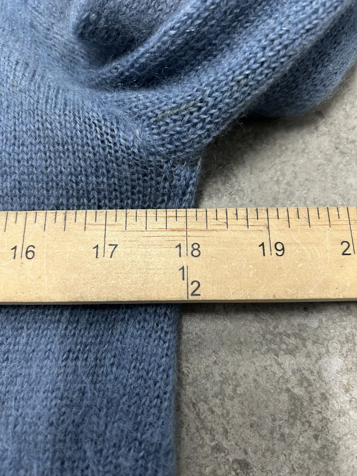 Vintage Vintage blue mohair cardigan Kurt cobain rare Size US M / EU 48-50 / 2 - 3 Thumbnail