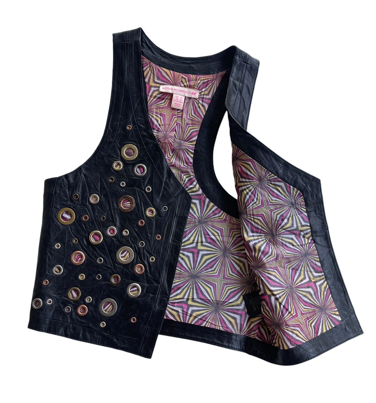 Matthew Williamson Spring 2009 Collection Leather Vest Size M / US 6-8 / IT 42-44 - 7 Thumbnail