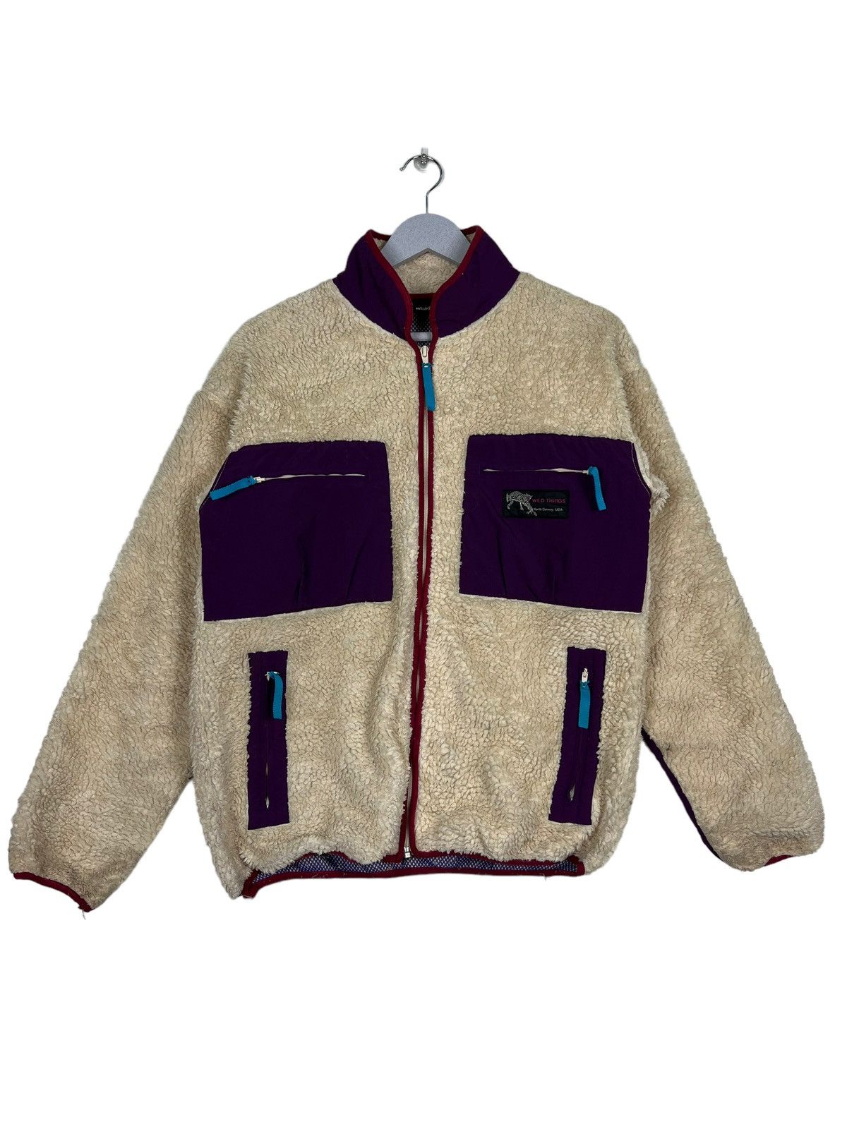 Wild Things 🔥 VINTAGE WILD THING NORTH CONWAY SHERPA FLEECE Size US S / EU 44-46 / 1 - 2 Thumbnail