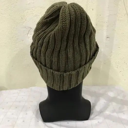 Beams Plus × Japanese Brand Beams Knit Plain Beanie Hat Size ONE SIZE - 5 Thumbnail
