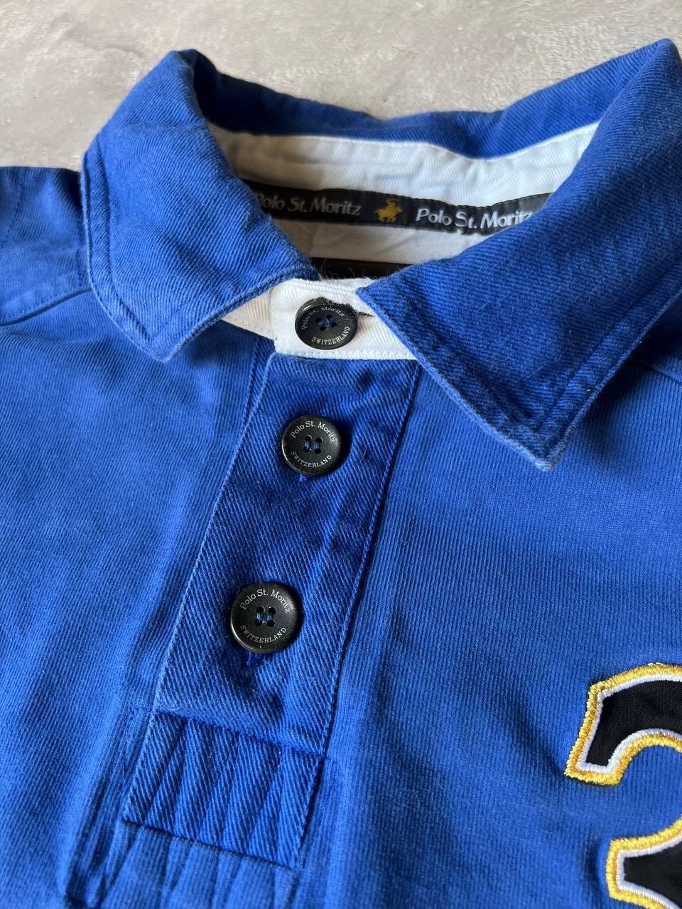 Vintage Vintage Polo St.Moritz Rugby Shirt Size US M / EU 48-50 / 2 - 6 Thumbnail