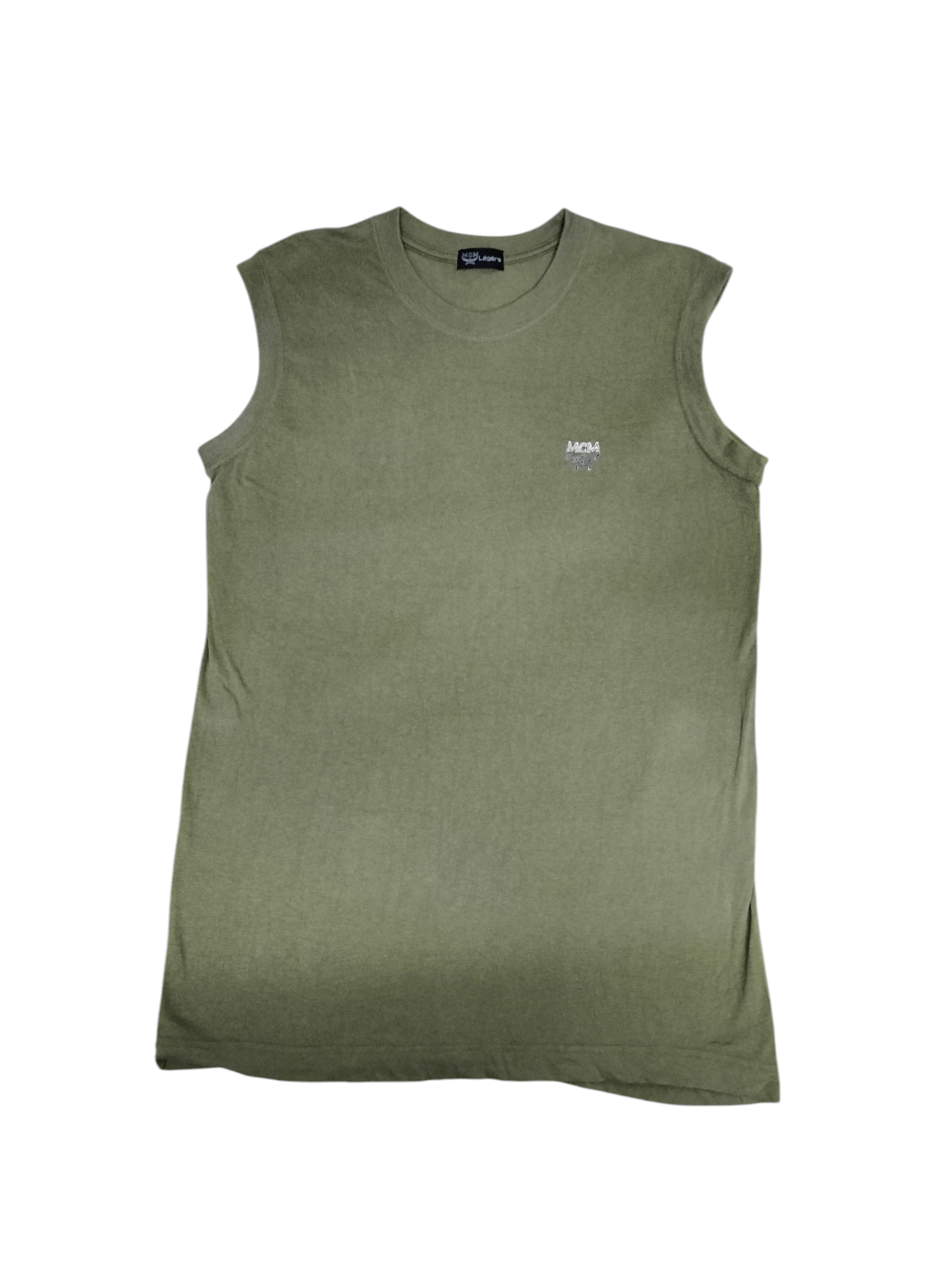 MCM MCM tank top / sleeveless green army Size US M / EU 48-50 / 2 - 1 Thumbnail