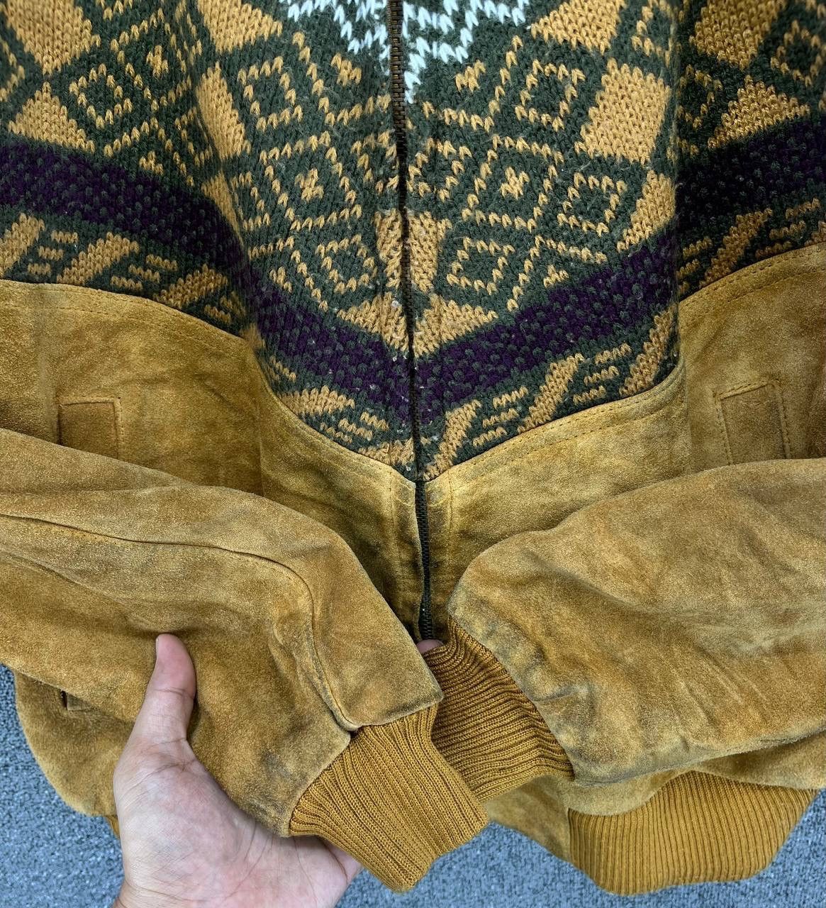 Japanese Brand Vintage Sun Valley Hooded Rare Leather Jacket Size M / US 6-8 / IT 42-44 - 13 Thumbnail