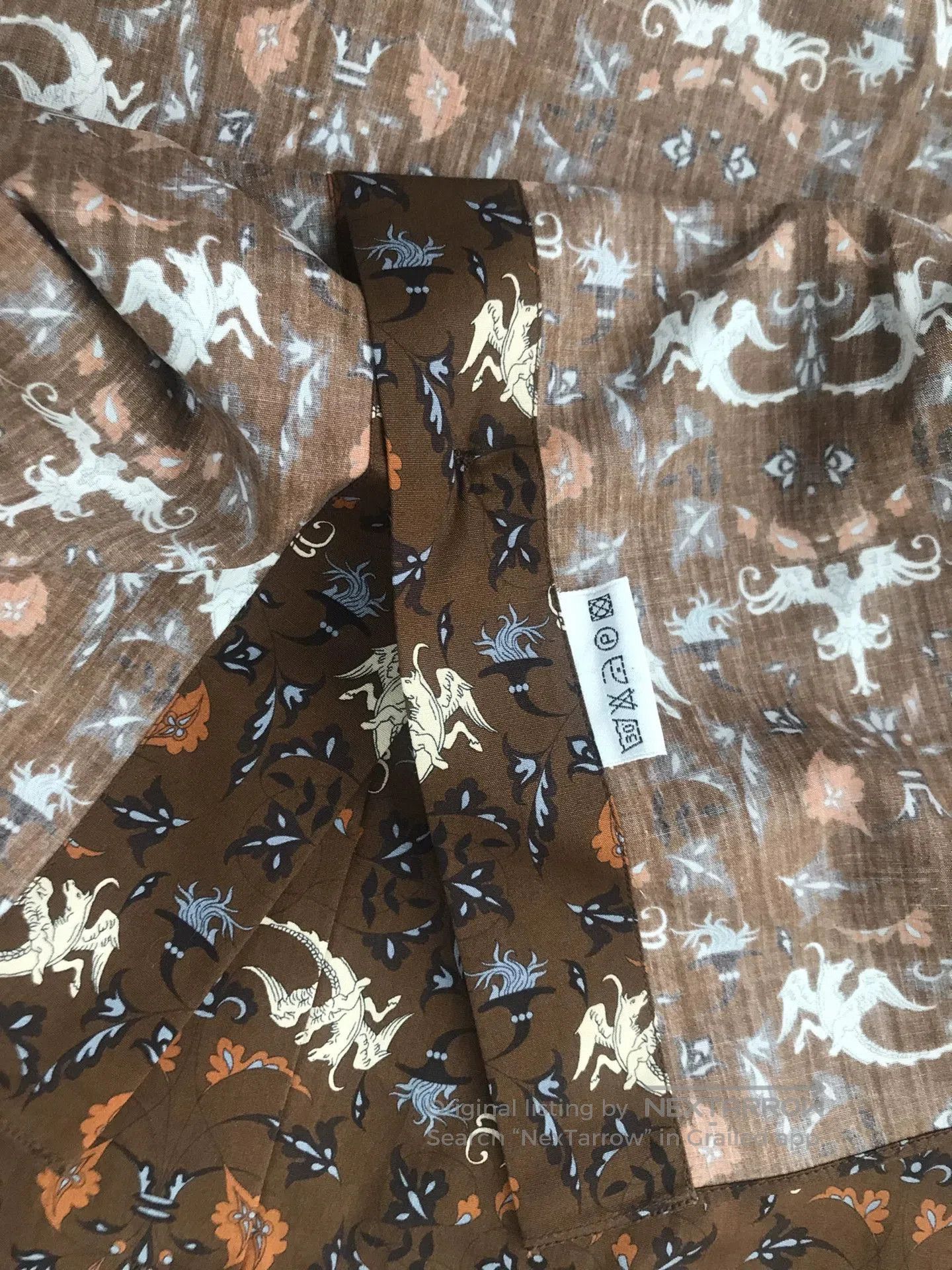 Brioni Italian Brioni Floral Pattern Shirt. Size US S / EU 44-46 / 1 - 6 Thumbnail