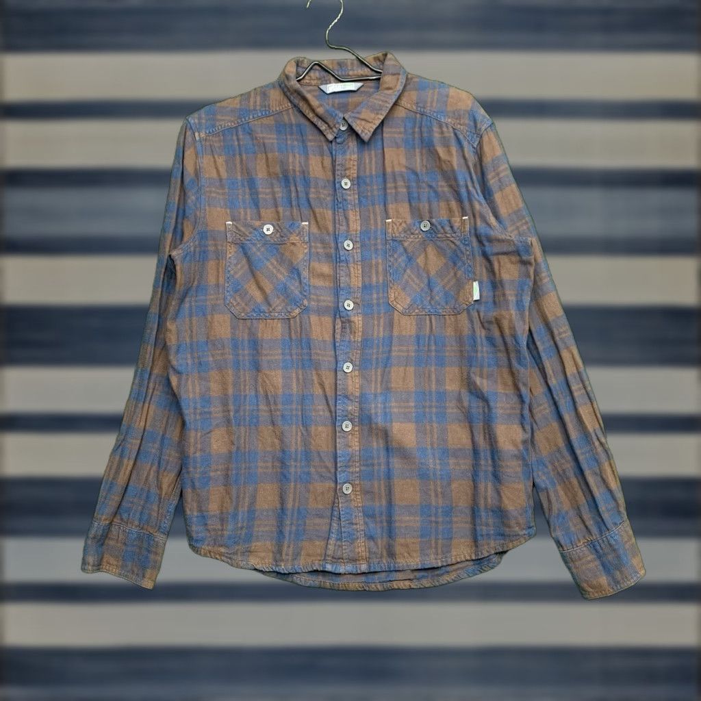 Vintage Stio Flannel Shirt Mens M Plaid Outdoors Hiking Longsleeve REI Size US M / EU 48-50 / 2 - 1 Thumbnail