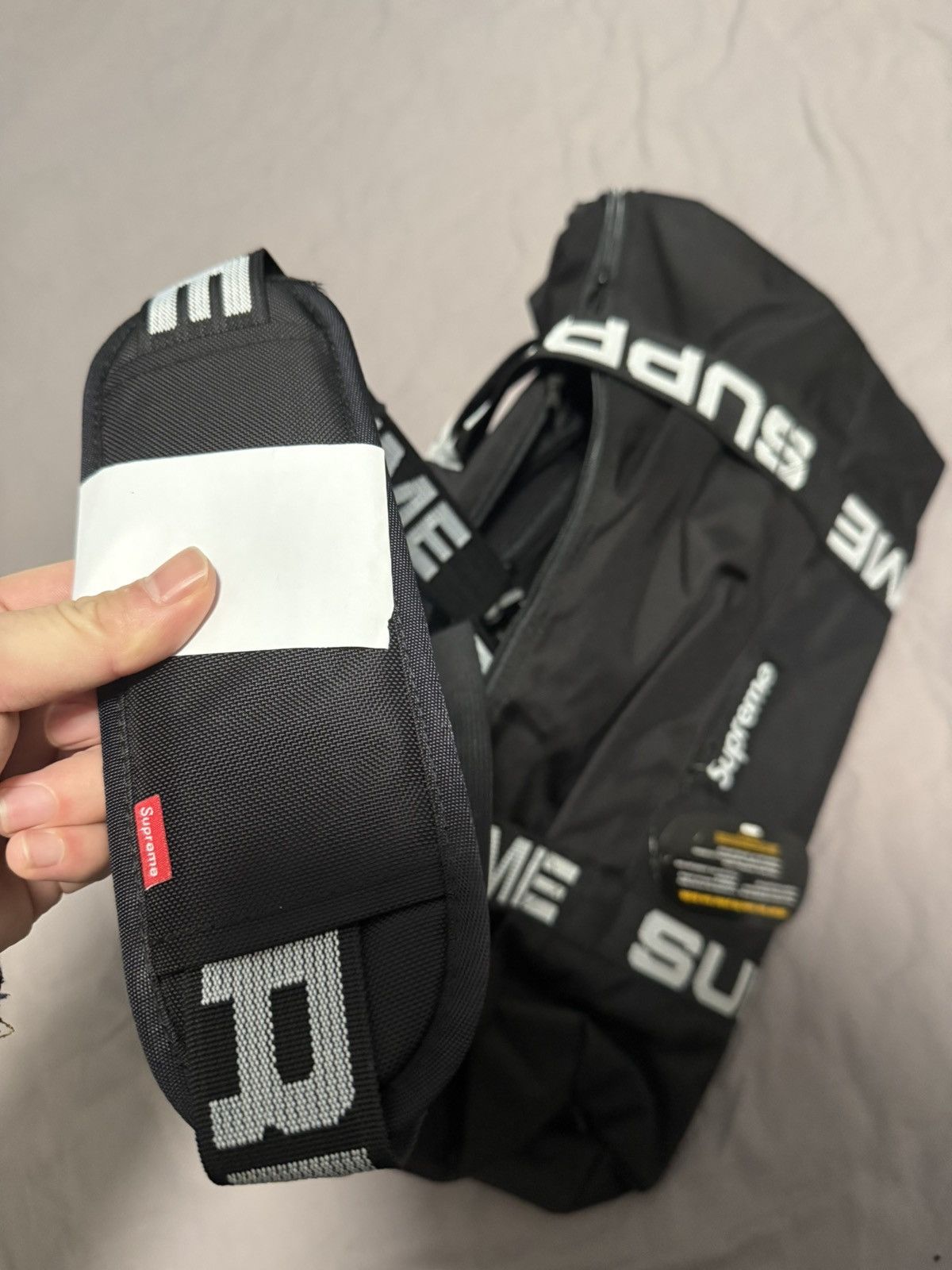 Supreme Supreme ss18 duffle 3m bag black Size ONE SIZE - 4 Thumbnail
