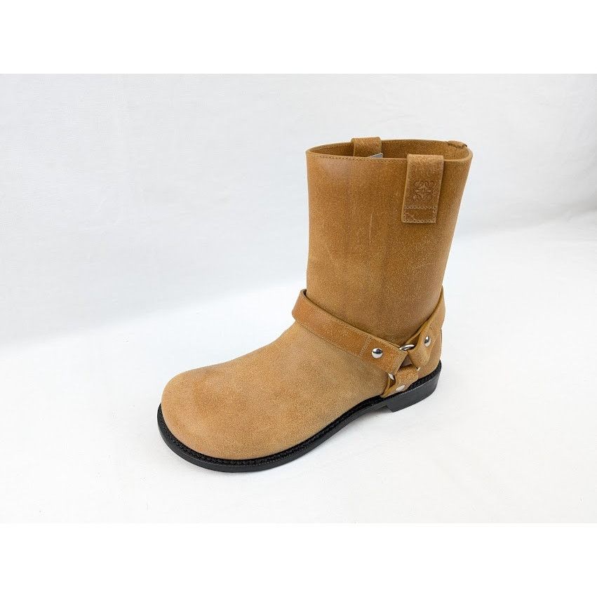 Loewe o1rshd1 Campo Biker Boots in Brown Size US 8 / EU 41 - 17 Thumbnail