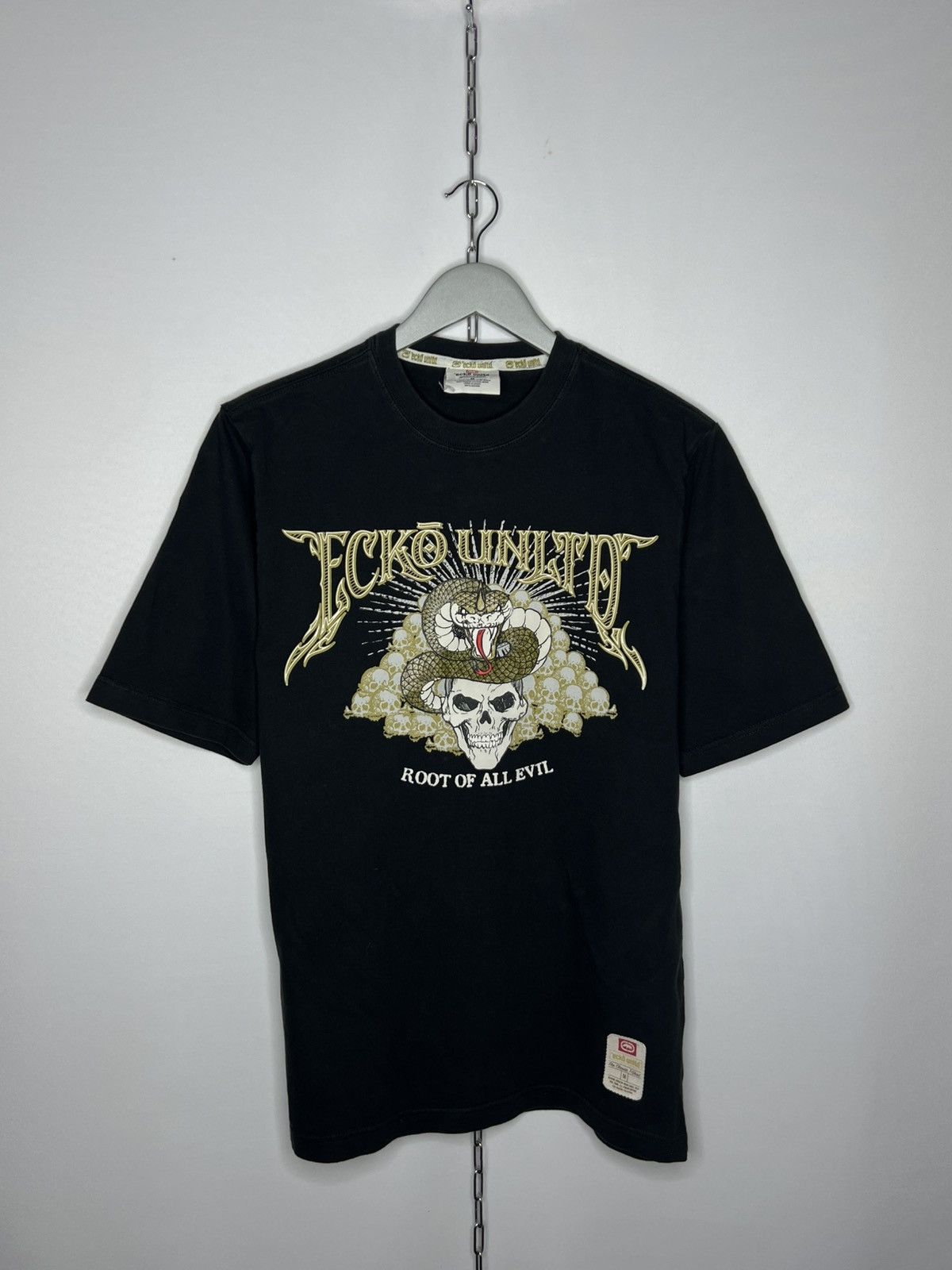 Ecko Unltd. Ecko Unltd Big Logo T-Shirt Ed Hardy Style Y2K Tee Size US M / EU 48-50 / 2 - 1 Thumbnail