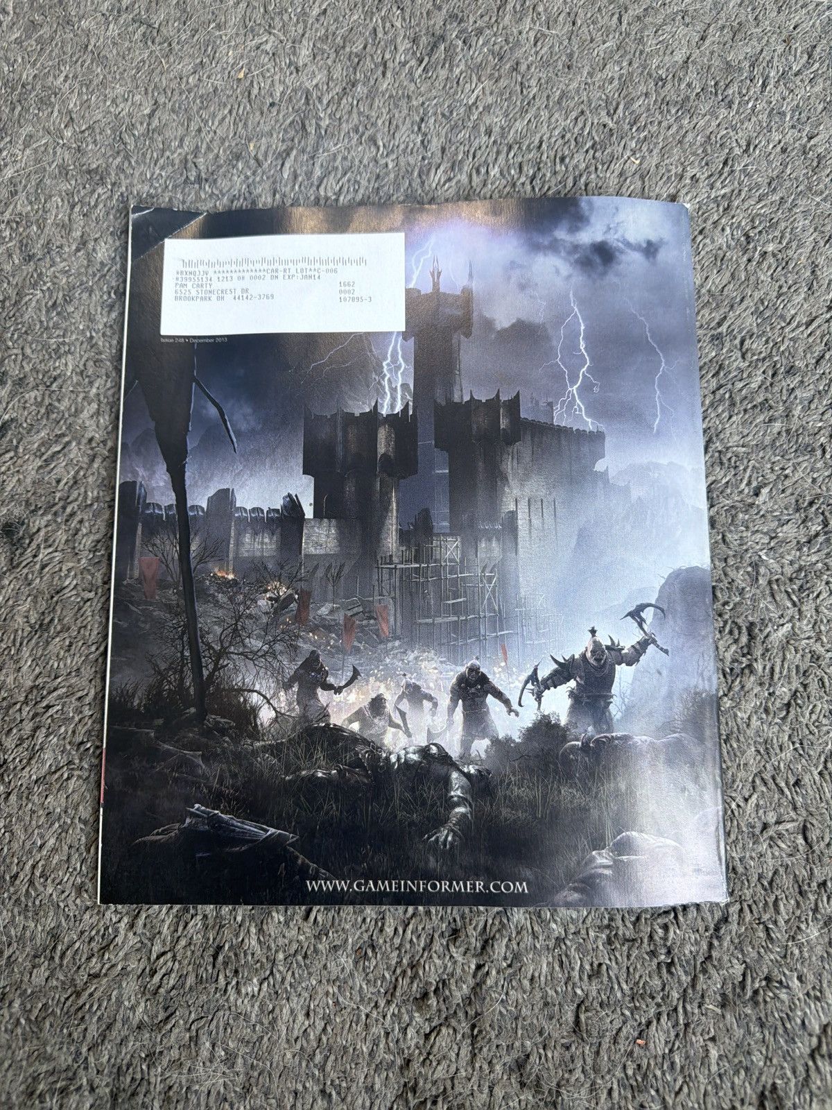 Hypebeast 2013 Game Informer Volume XXIII Number 12 Issue 248 Size ONE SIZE - 2 Thumbnail