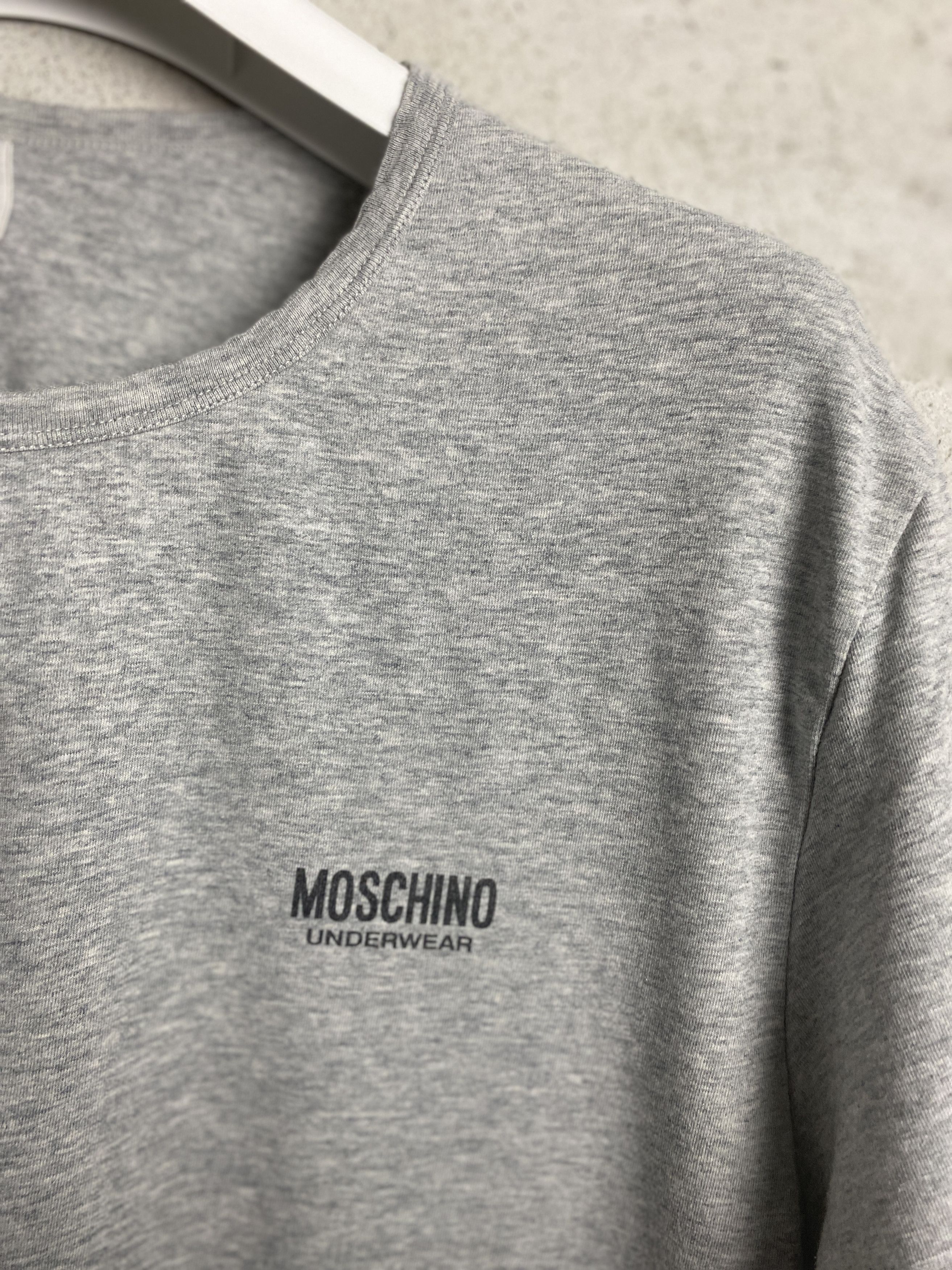 Moschino Moschino Underwear small logo t-shirt tee Size US M / EU 48-50 / 2 - 2 Thumbnail
