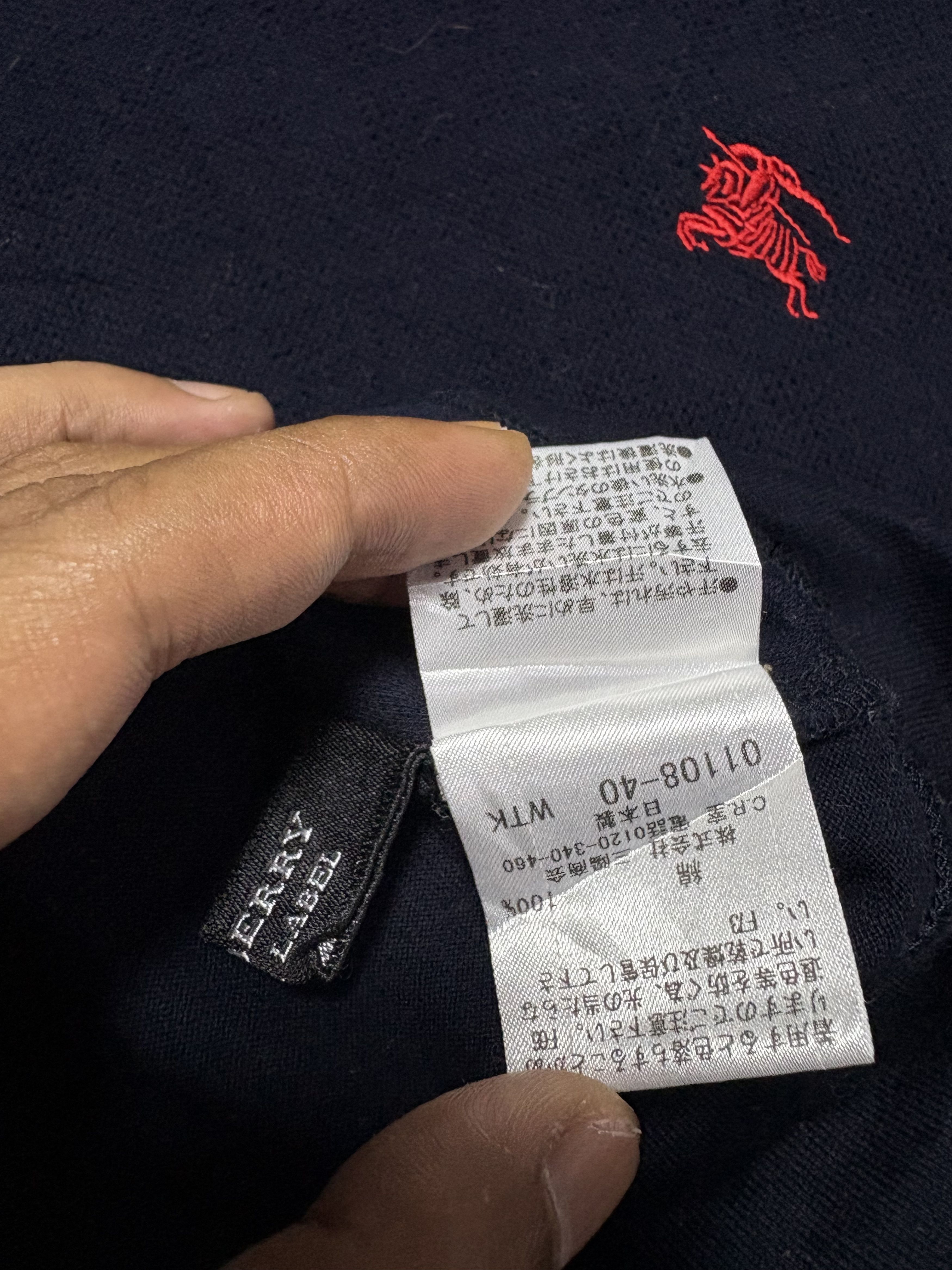Burberry BURBERRY Black Label long slevee Size US M / EU 48-50 / 2 - 5 Thumbnail