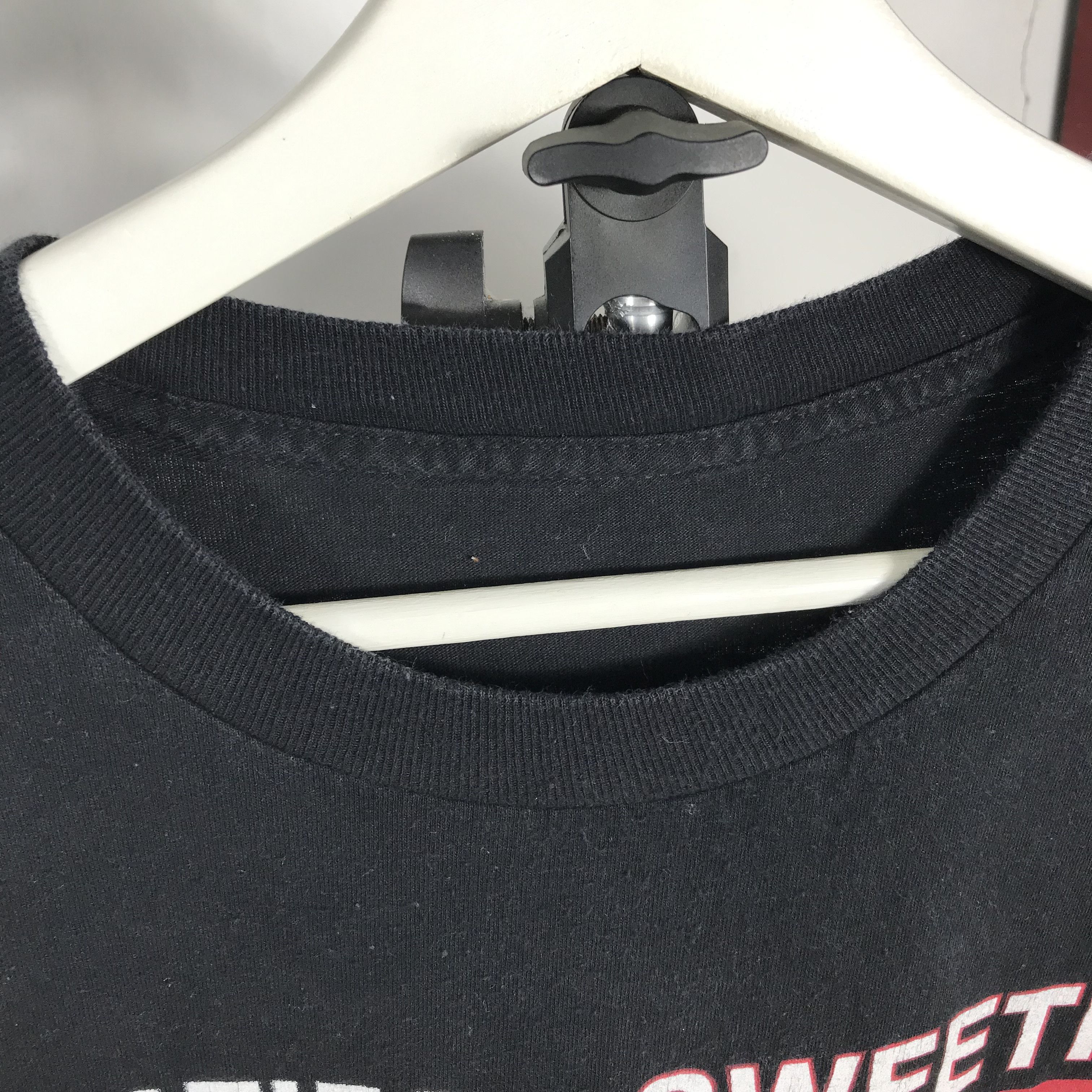 Vintage 90s Olivia Betty Page Porn breakfast vs NFL breakfast humor Size US XXL / EU 58 / 5 - 6 Thumbnail