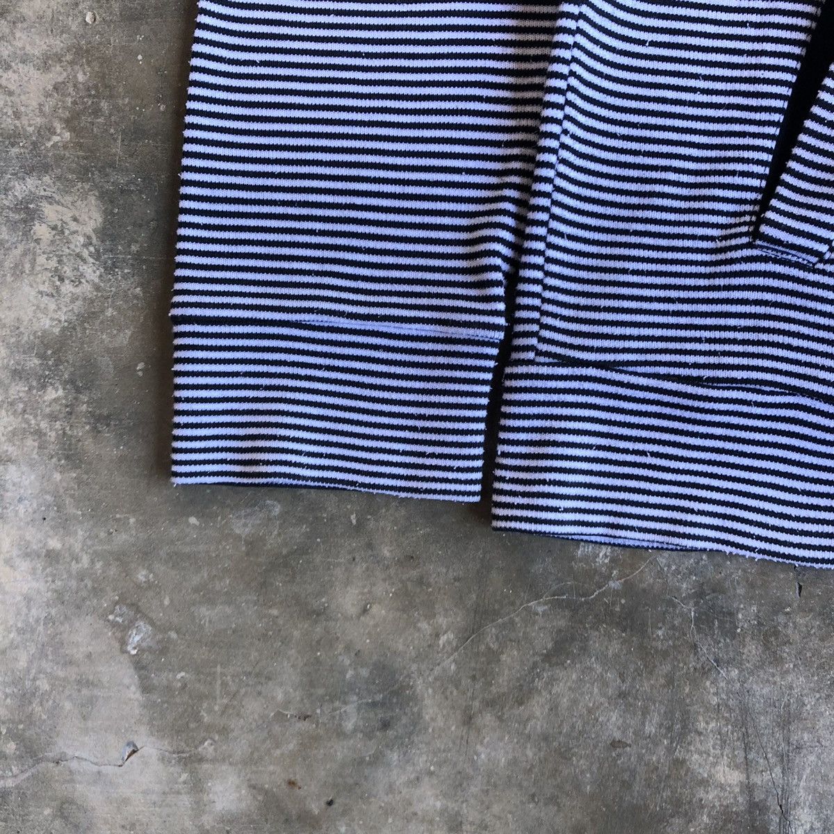 If Six Was Nine 2000s Reiz Jeans Poem Striped Ziphoodie Punk Lgb Style Size US M / EU 48-50 / 2 - 7 Thumbnail