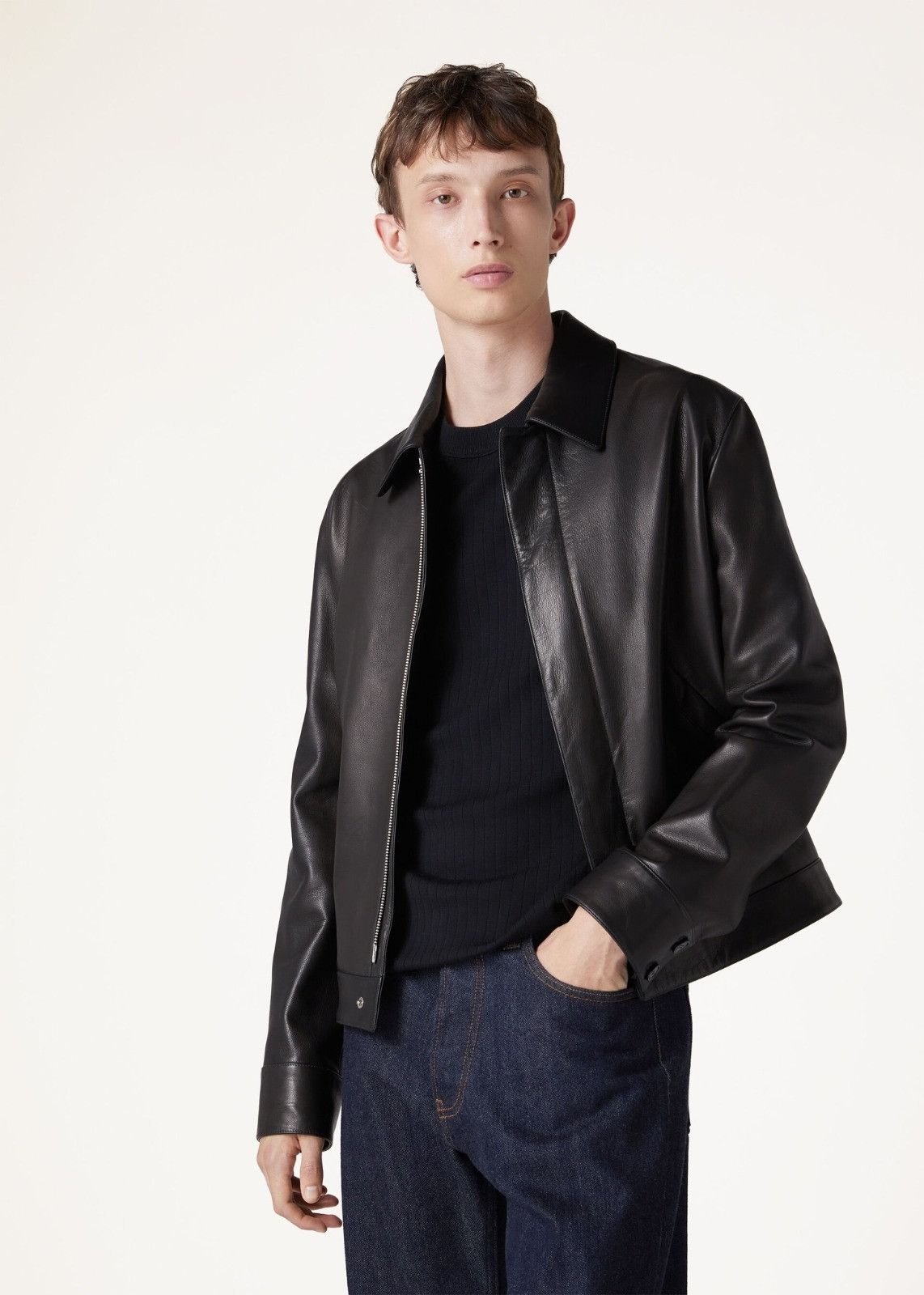 Loro Piana o1srvl11e0225 FAO0669 Yabu Jacket in Black Size US S / EU 44-46 / 1 - 4 Thumbnail
