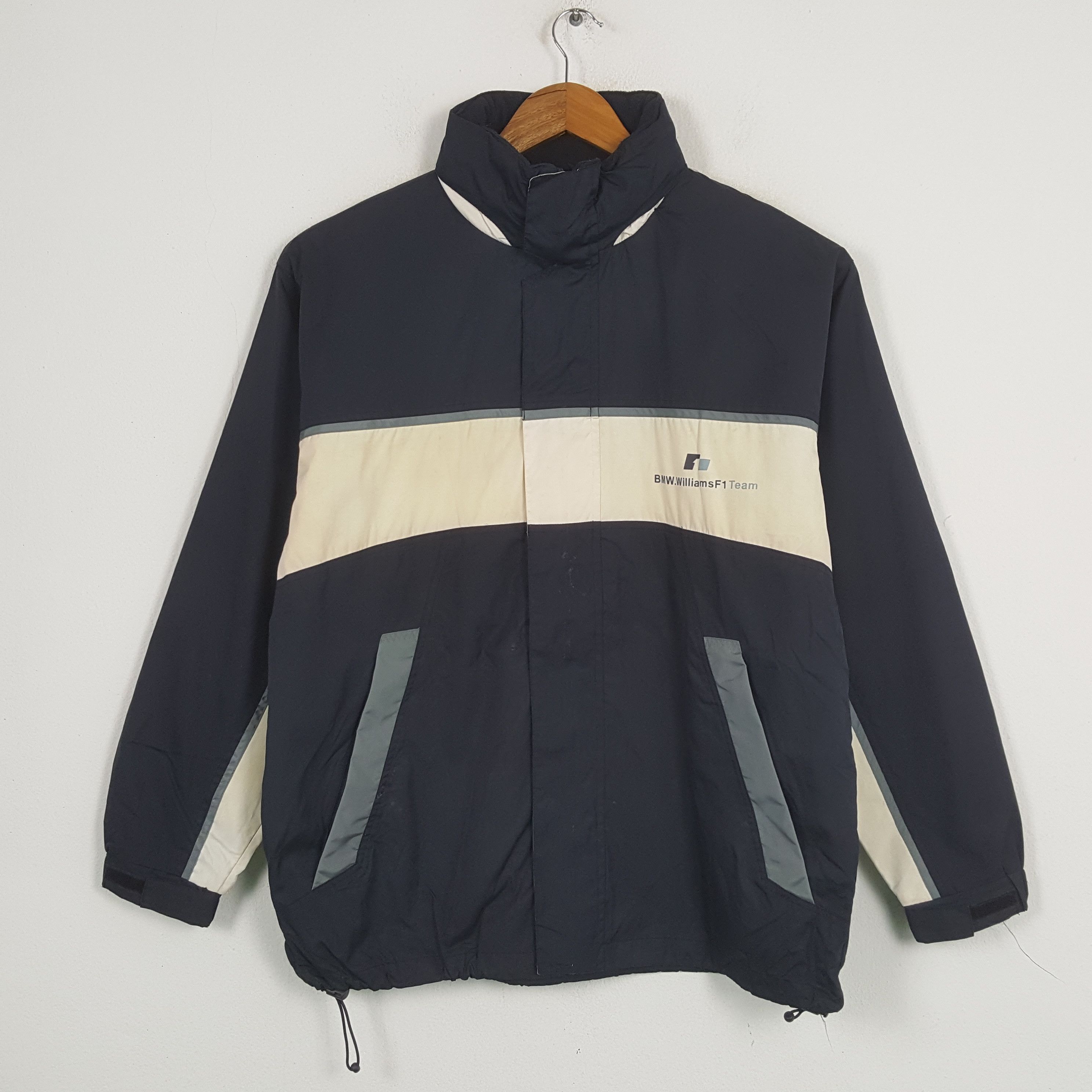 BMW × Vintage Vintage BMW Formula One Racing Team Jacket C290N16 Size US XL / EU 56 / 4 - 1 Thumbnail