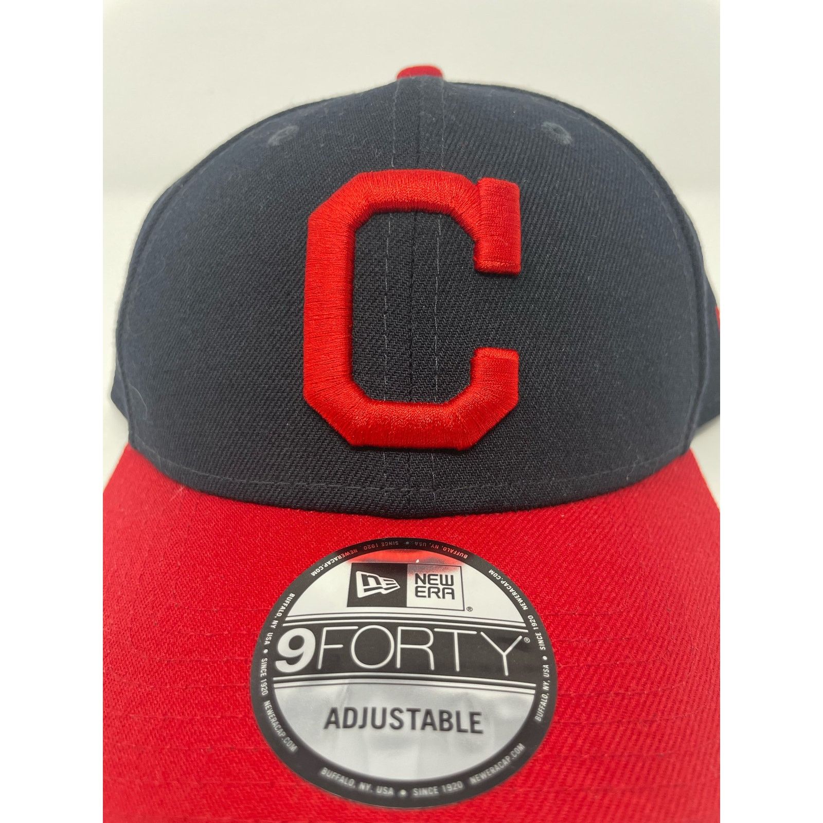 New Era New Era 9FORTY MLB Cleveland Indians Guardians Mens Hat Cap Size ONE SIZE - 3 Thumbnail