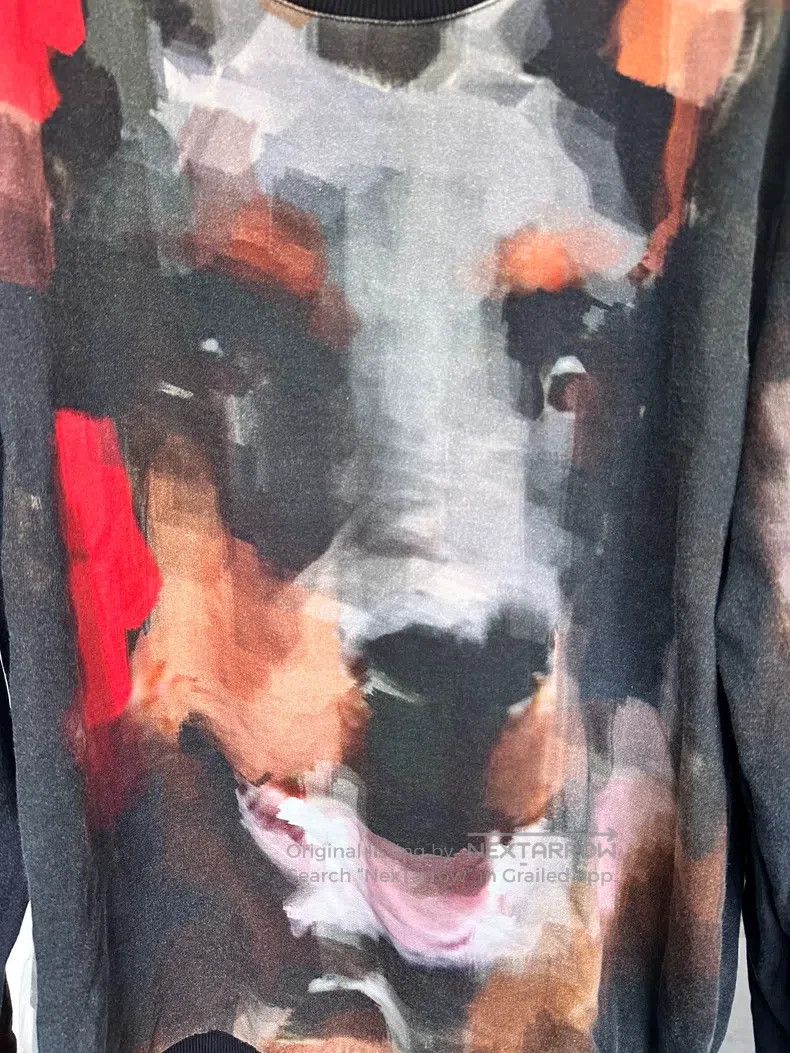 Givenchy Givenchy Oil painting dog hoodie Size US L / EU 52-54 / 3 - 2 Thumbnail