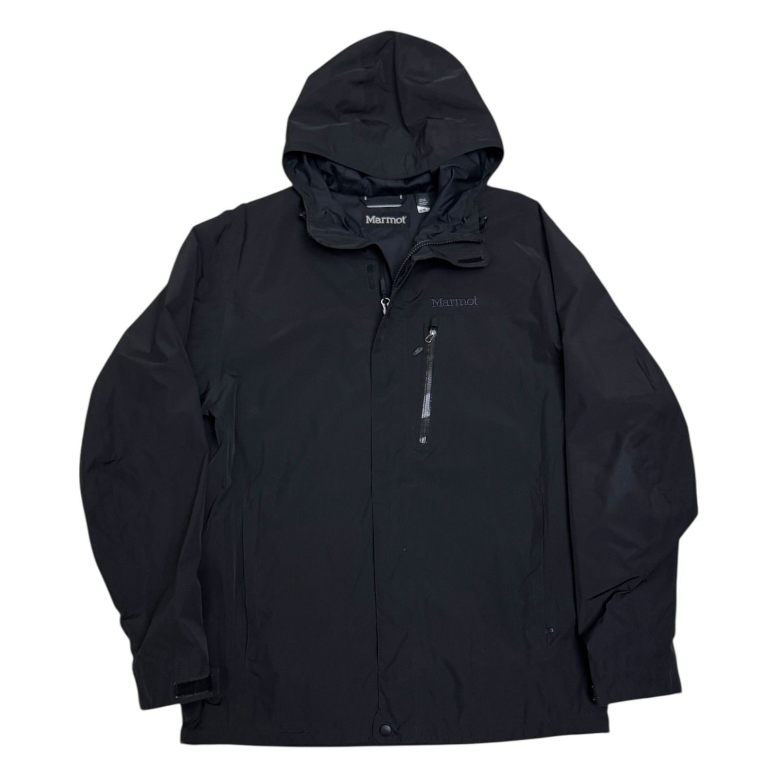 Marmot MARMOT Windbreaker Black Water Resistant Jacket Mens Medium Size US M / EU 48-50 / 2 - 1 Thumbnail