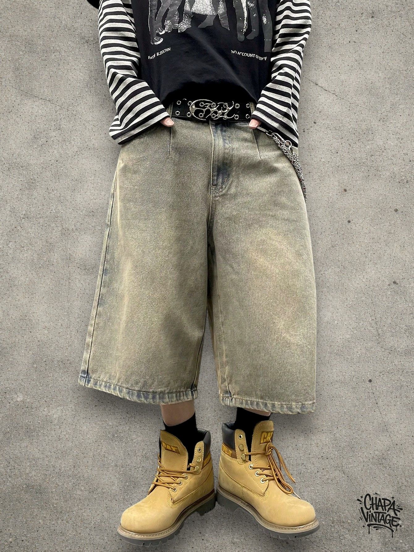 Vintage Washed jorts Size US 32 / EU 48 - 1 Thumbnail