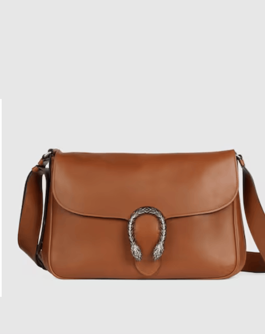 Gucci GUCCI BAG CROSSBODY LEATHER MONOGRAM LOGO 752591 FACFW
