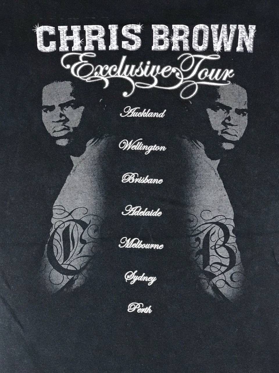 Rap Tees Chris Brown Exclusive tour Size US M / EU 48-50 / 2 - 9 Thumbnail
