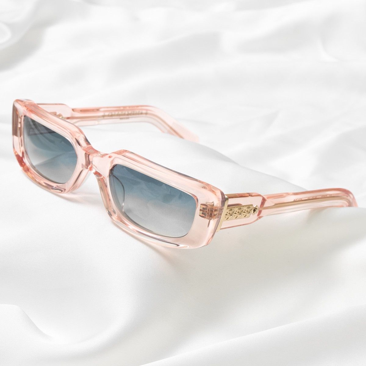 Chrome Hearts CHROME HEARTS ZELDA PINK CRYSTAL SUNGLASSES Size ONE SIZE - 2 Thumbnail