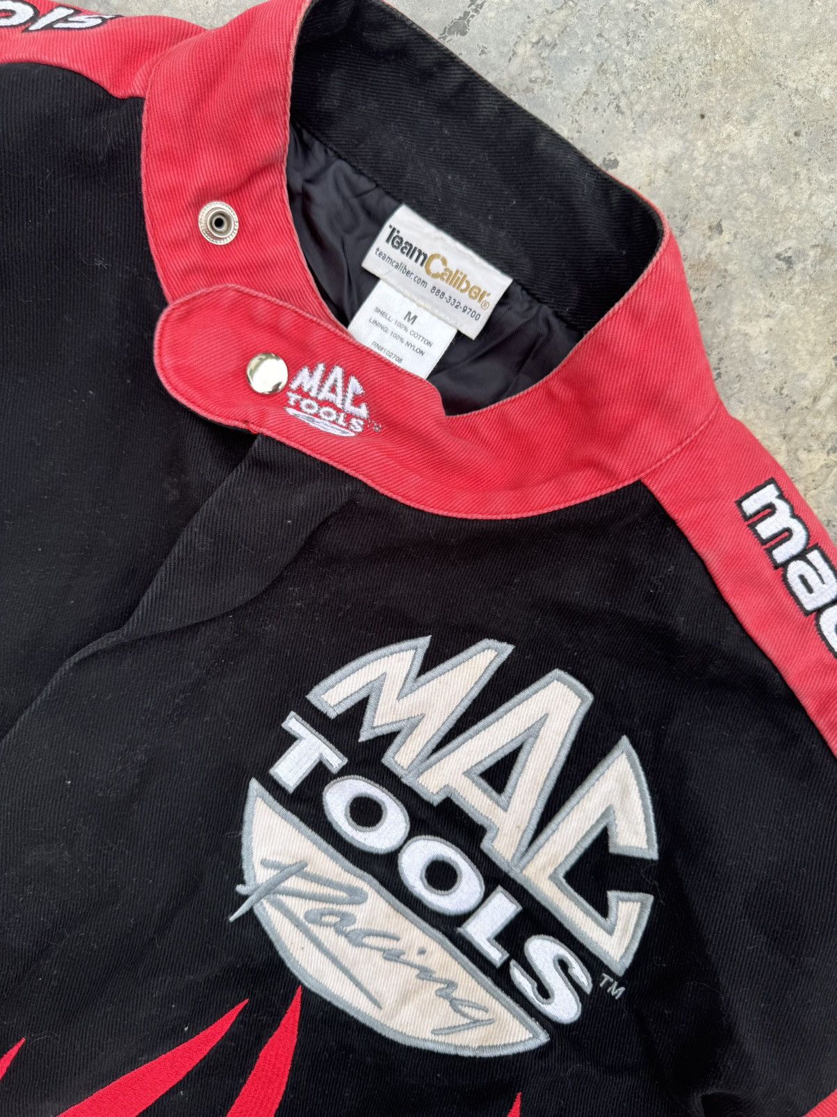 NASCAR Nascar Flame Mac Tools Racing Jacket Vintage Size US XL / EU 56 / 4 - 4 Thumbnail
