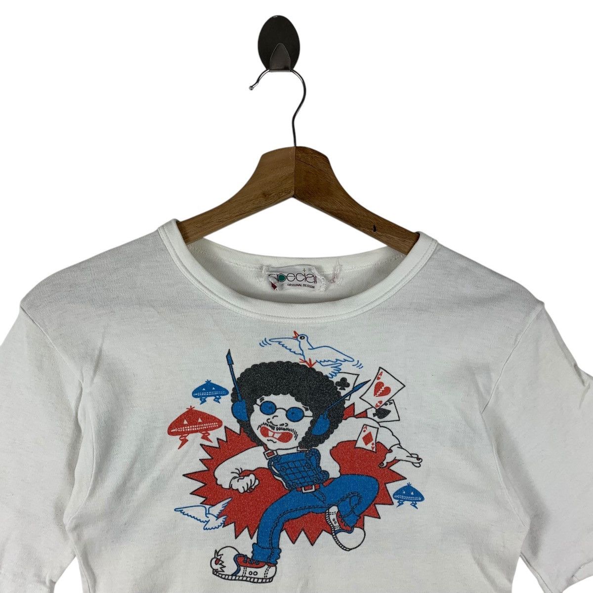 Band Tees Vintage 80s Mr. Boo Michael Hui Polydor Printed Tee Size XXS / US 00 / IT 34 - 2 Thumbnail