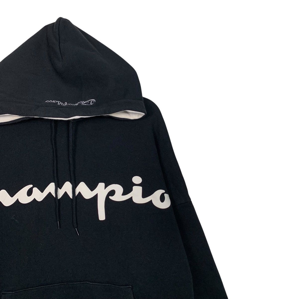 Champion CHAMPION Big Logo Pullover Hoodie Sweatshirt #3546-C162 Size US L / EU 52-54 / 3 - 4 Thumbnail