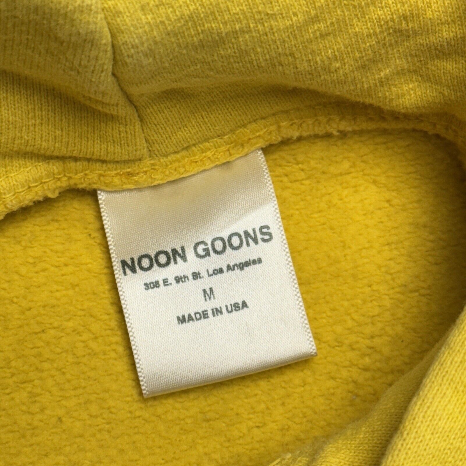 Noon Goons Noon Goons Hoodie Adult Medium Yellow Los Angeles Sweatshirt Size US M / EU 48-50 / 2 - 10 Thumbnail