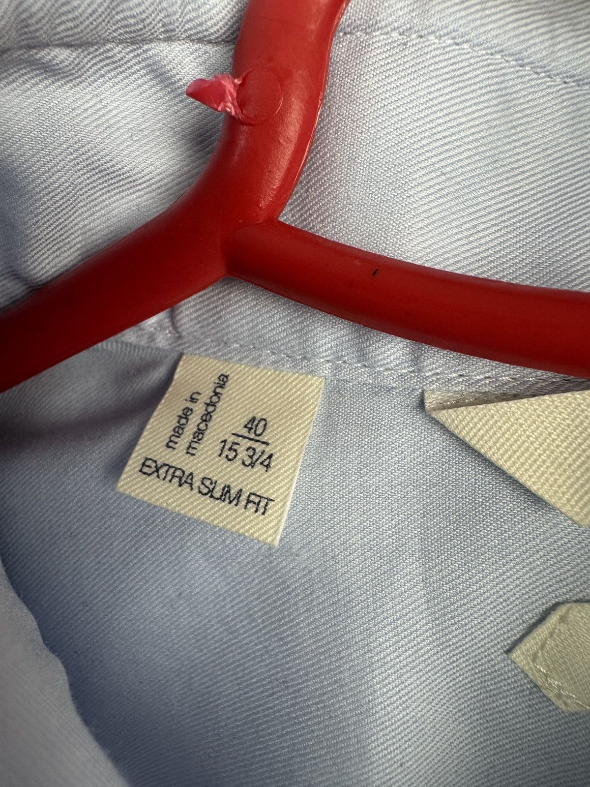 Suitsupply Suitsupply Light Blue Dress Shirt Men Button Up Size US M / EU 48-50 / 2 - 6 Thumbnail