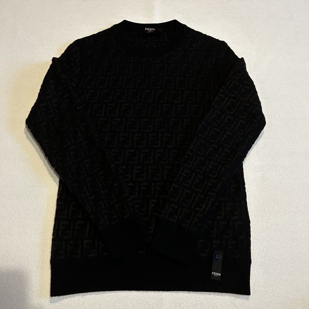Fendi Fendi Black Sweater Size US M / EU 48-50 / 2 - 8 Thumbnail