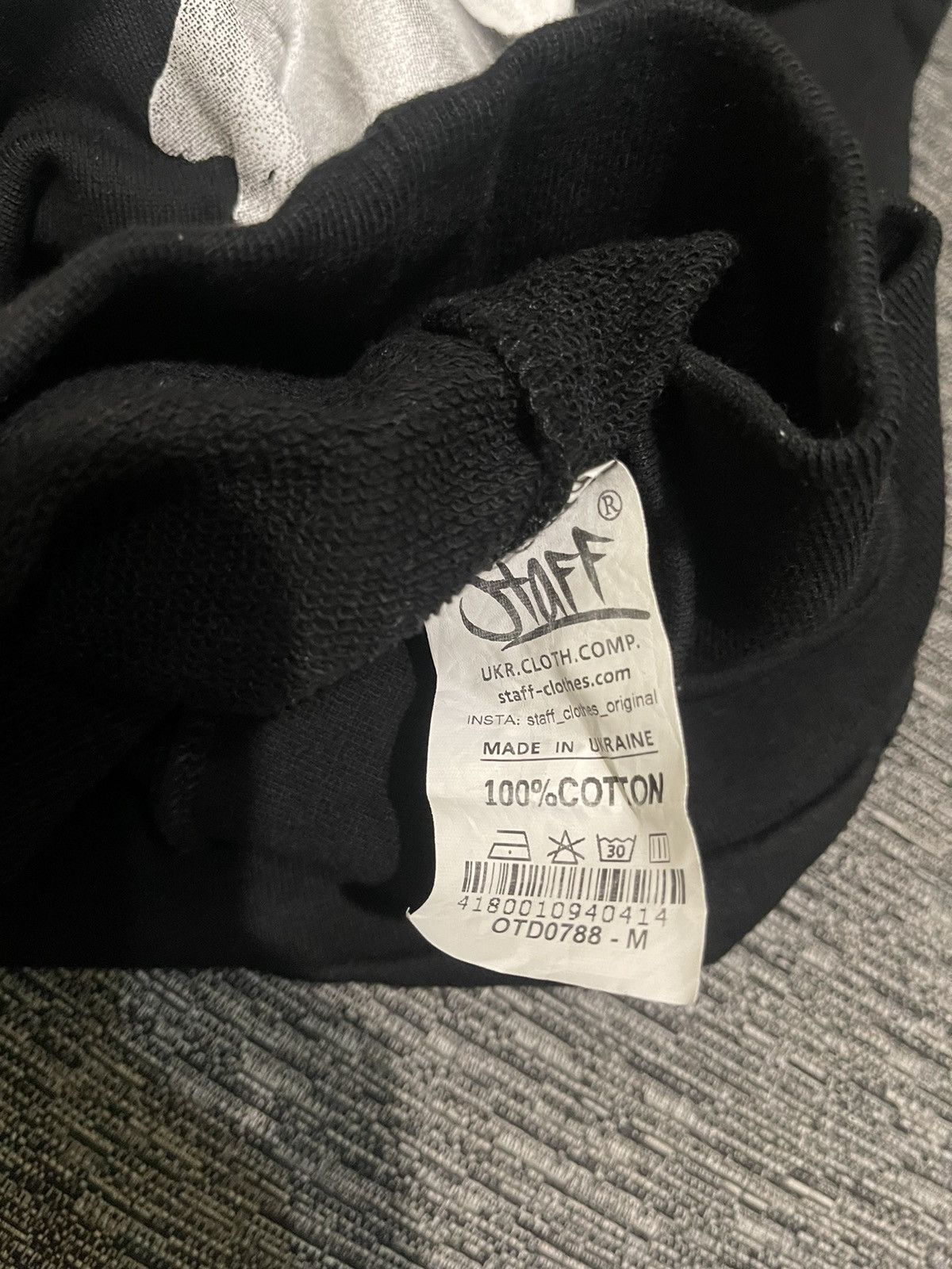 Designer Oversized sweatshirt Staff m Size US M / EU 48-50 / 2 - 5 Thumbnail