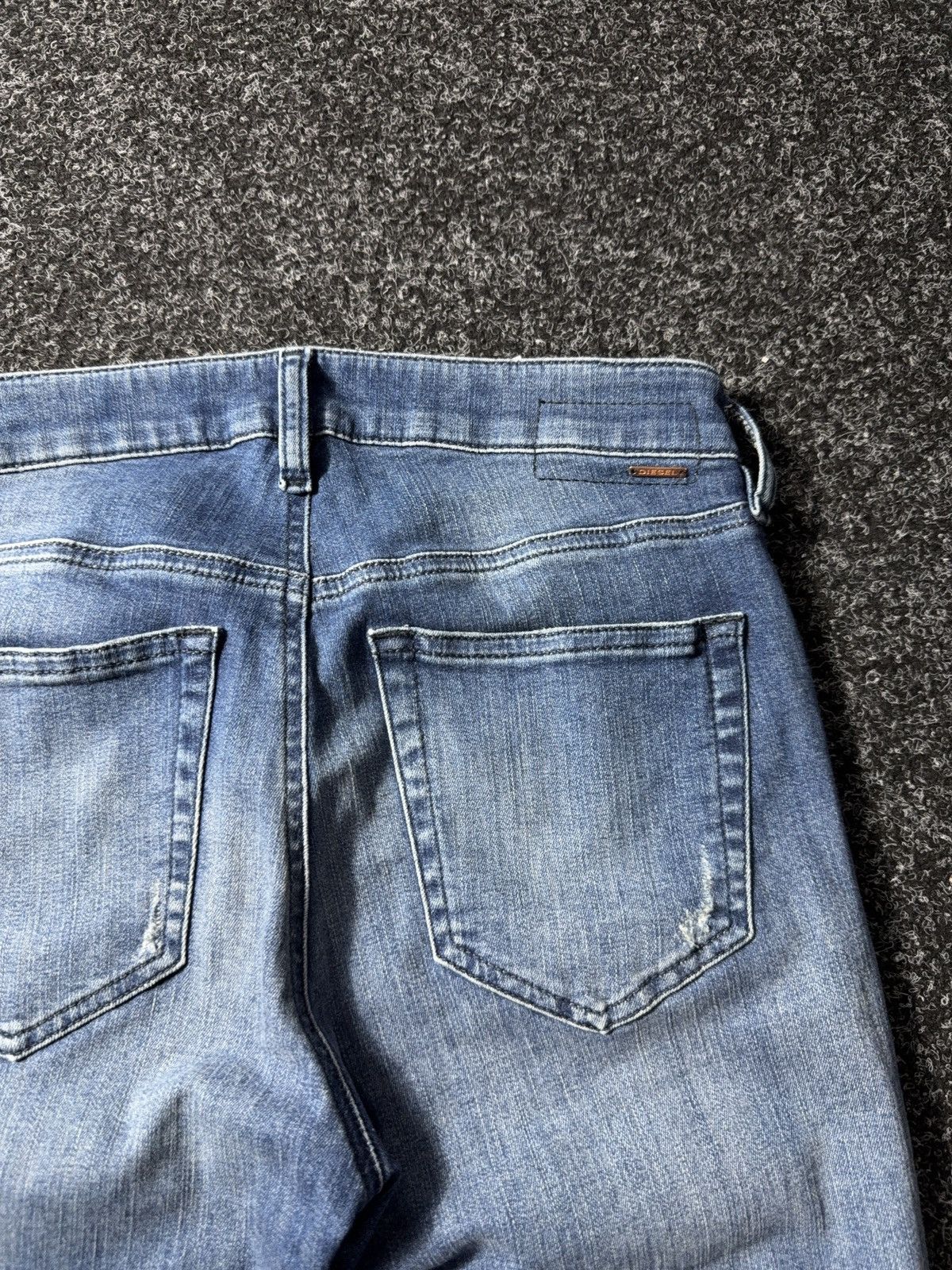 Diesel × If Six Was Nine × Vintage Vintage 90s Y2K Diesel Industry Jeans skinny pants Size 28" / US 6 / IT 42 - 14 Thumbnail