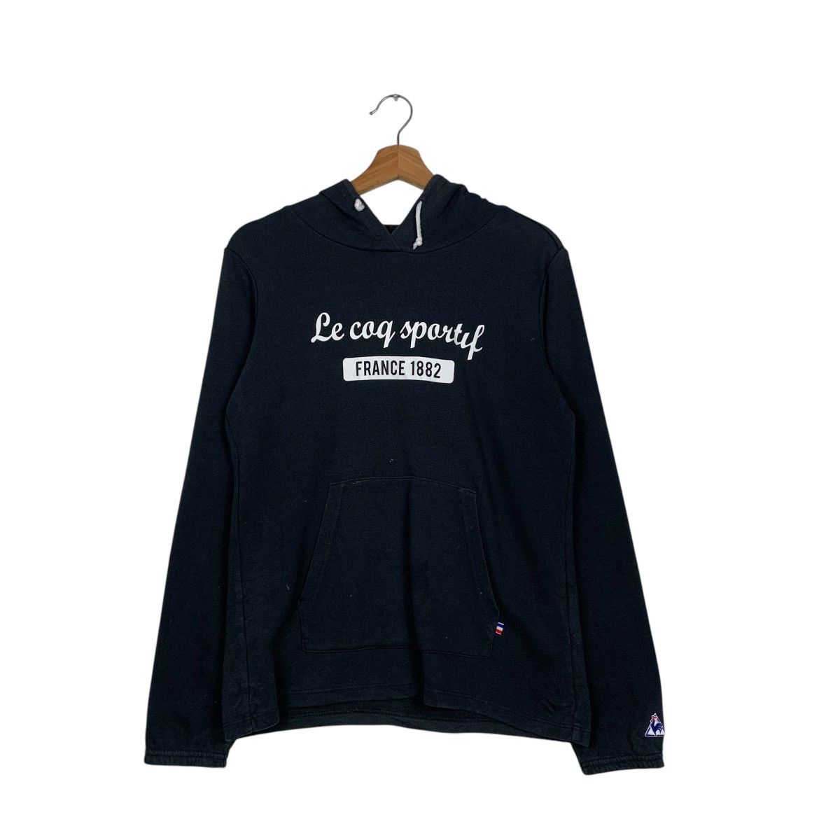 Le Coq Sportif LE COQ SPORTIF Big Logo Pullover Hoodies #1590-C71 Size L / US 10 / IT 46 - 10 Thumbnail